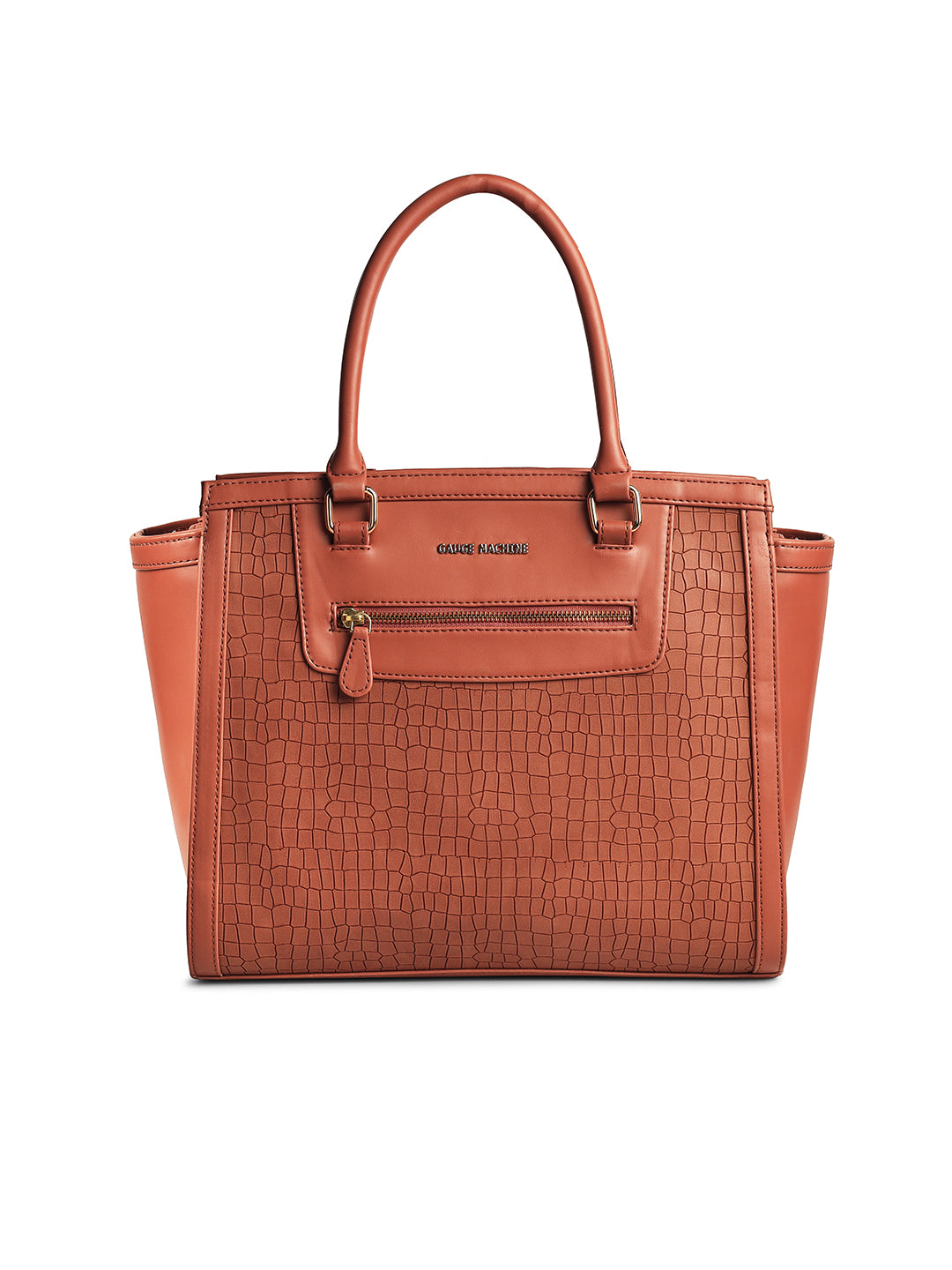 Tan Celestial Charm Hand Bag
