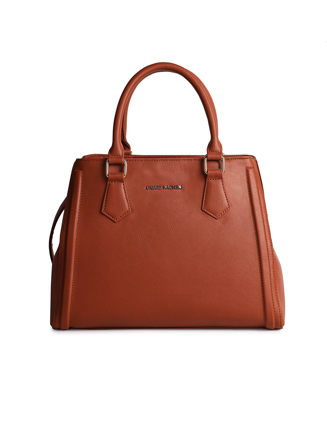 Enigma Tan Handbag