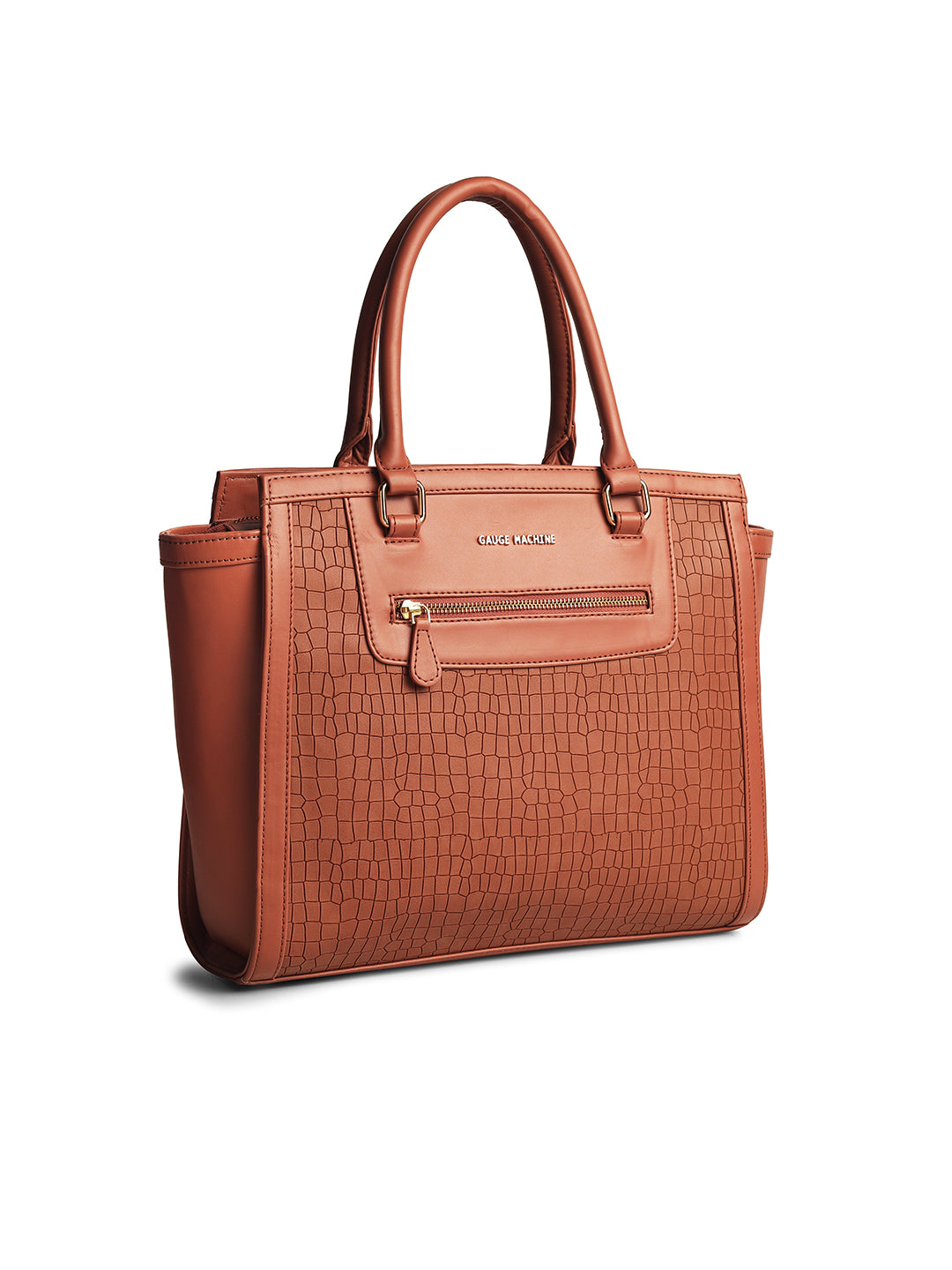 Tan Celestial Charm Hand Bag