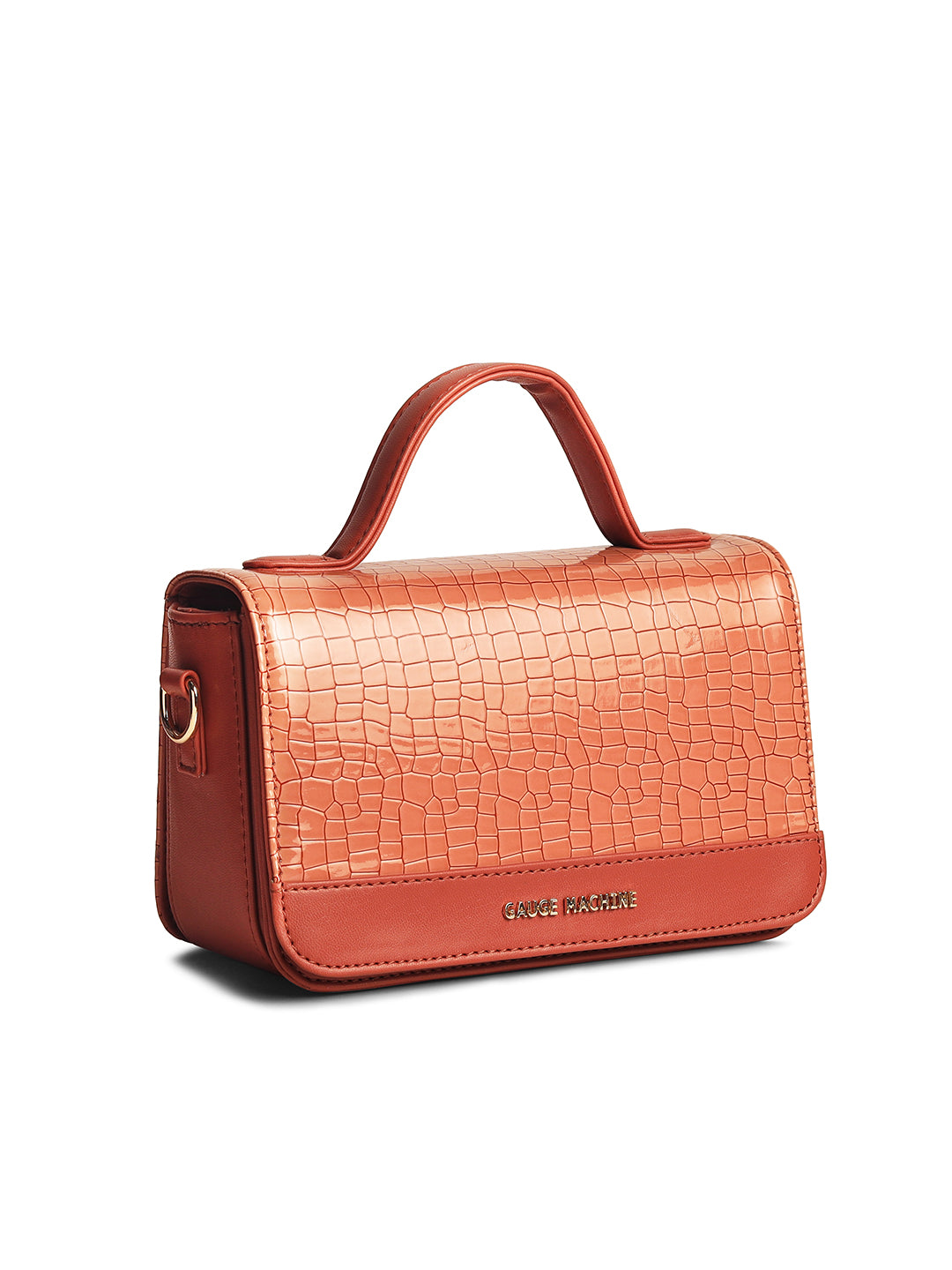 Gauge Machine Plush Nude Sling Hand Bag