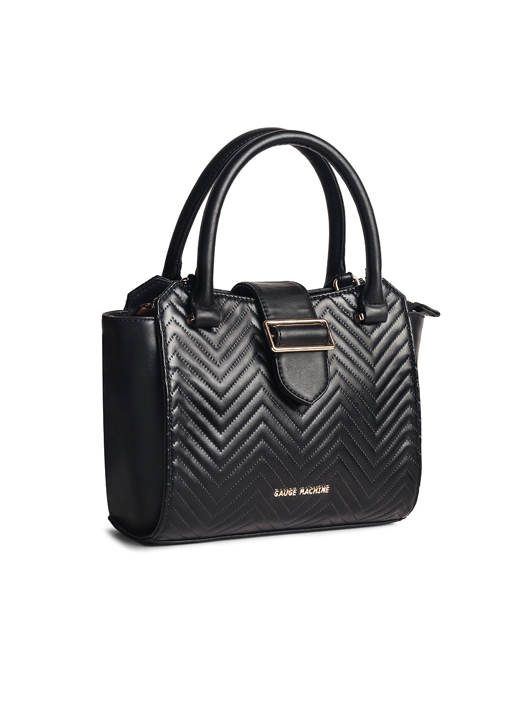 Gauge Machine Black Lumin Luxe Sling Bag