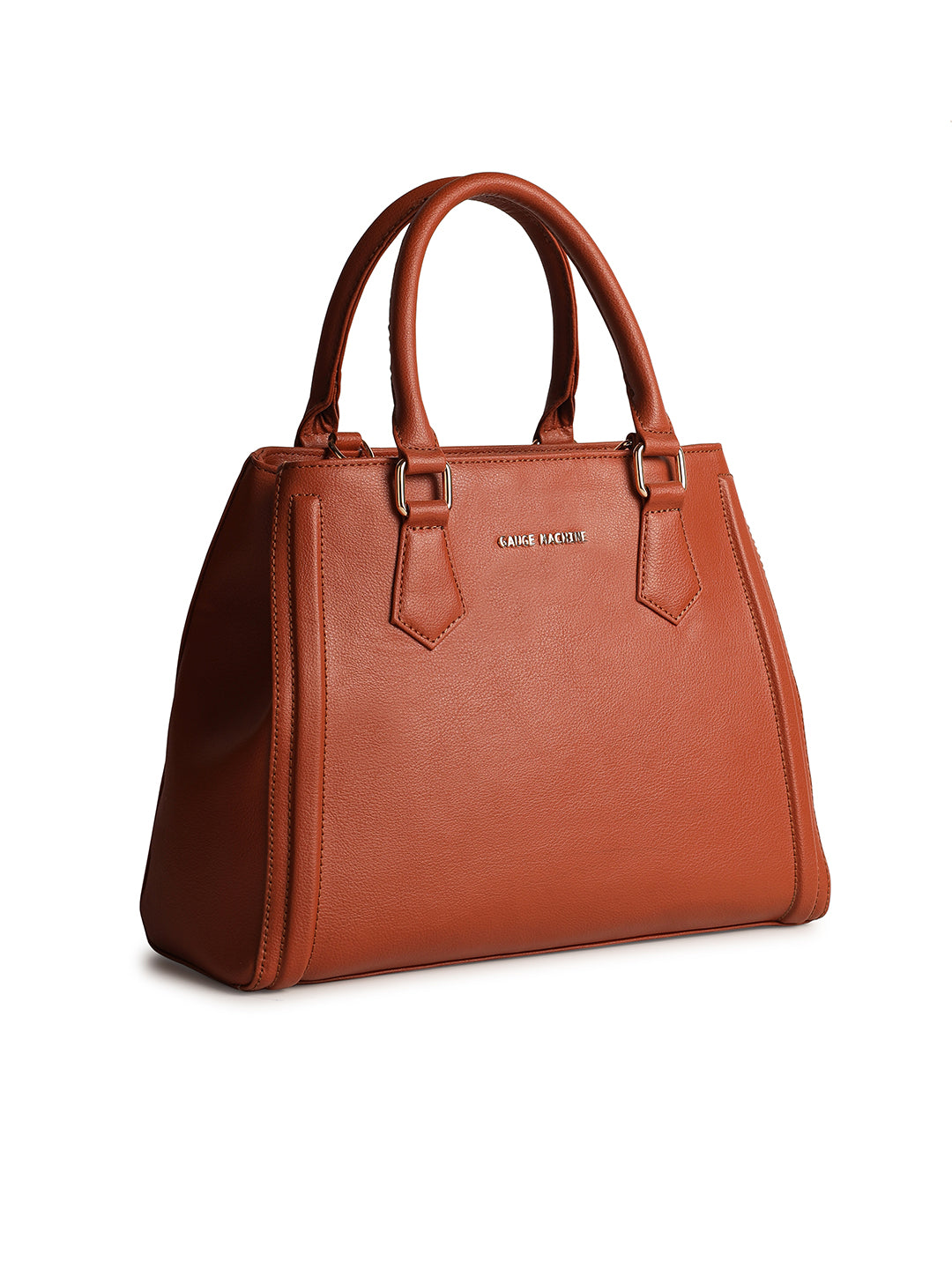 Enigma Tan Handbag