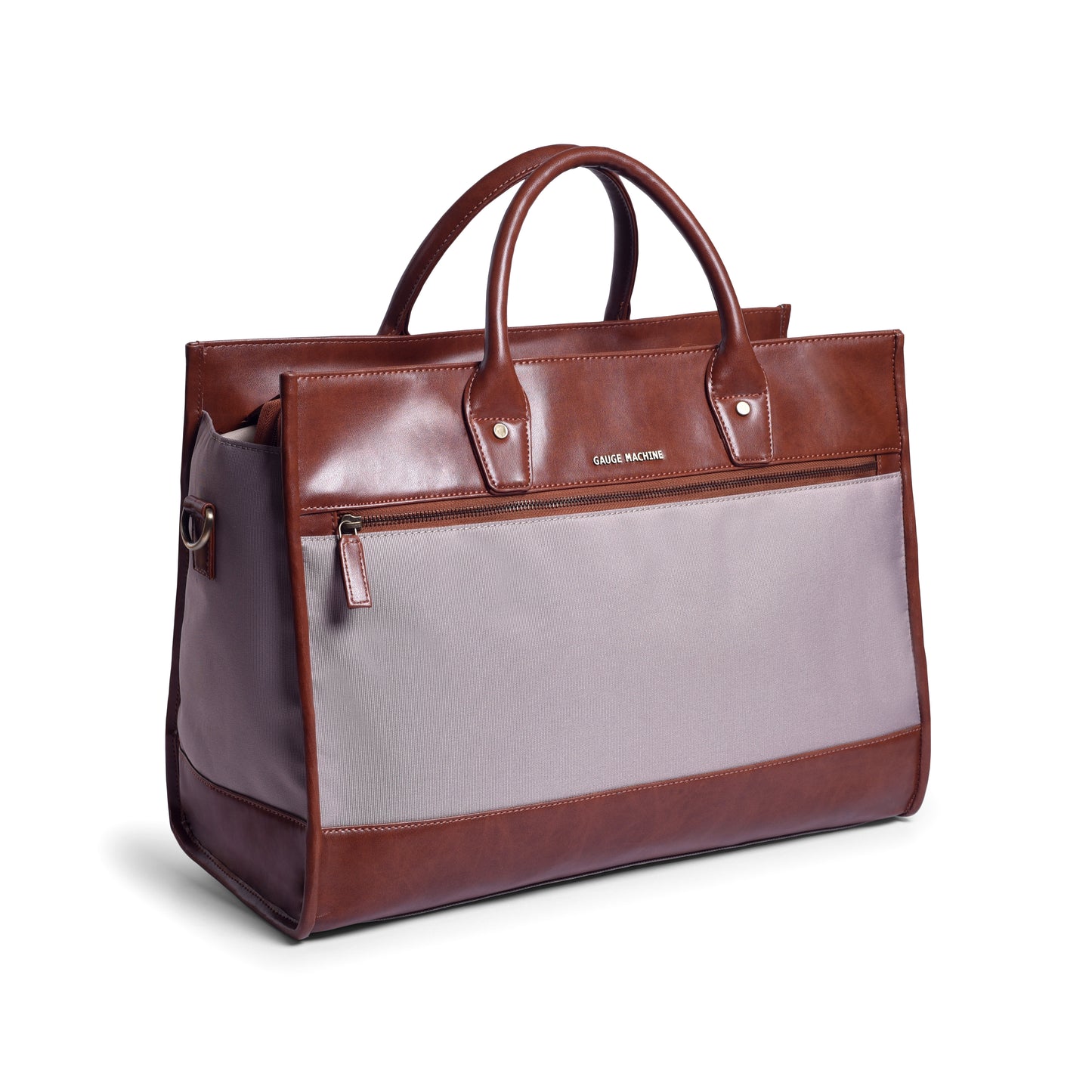 Gauge Machine Beige Carry-Duffle Bag