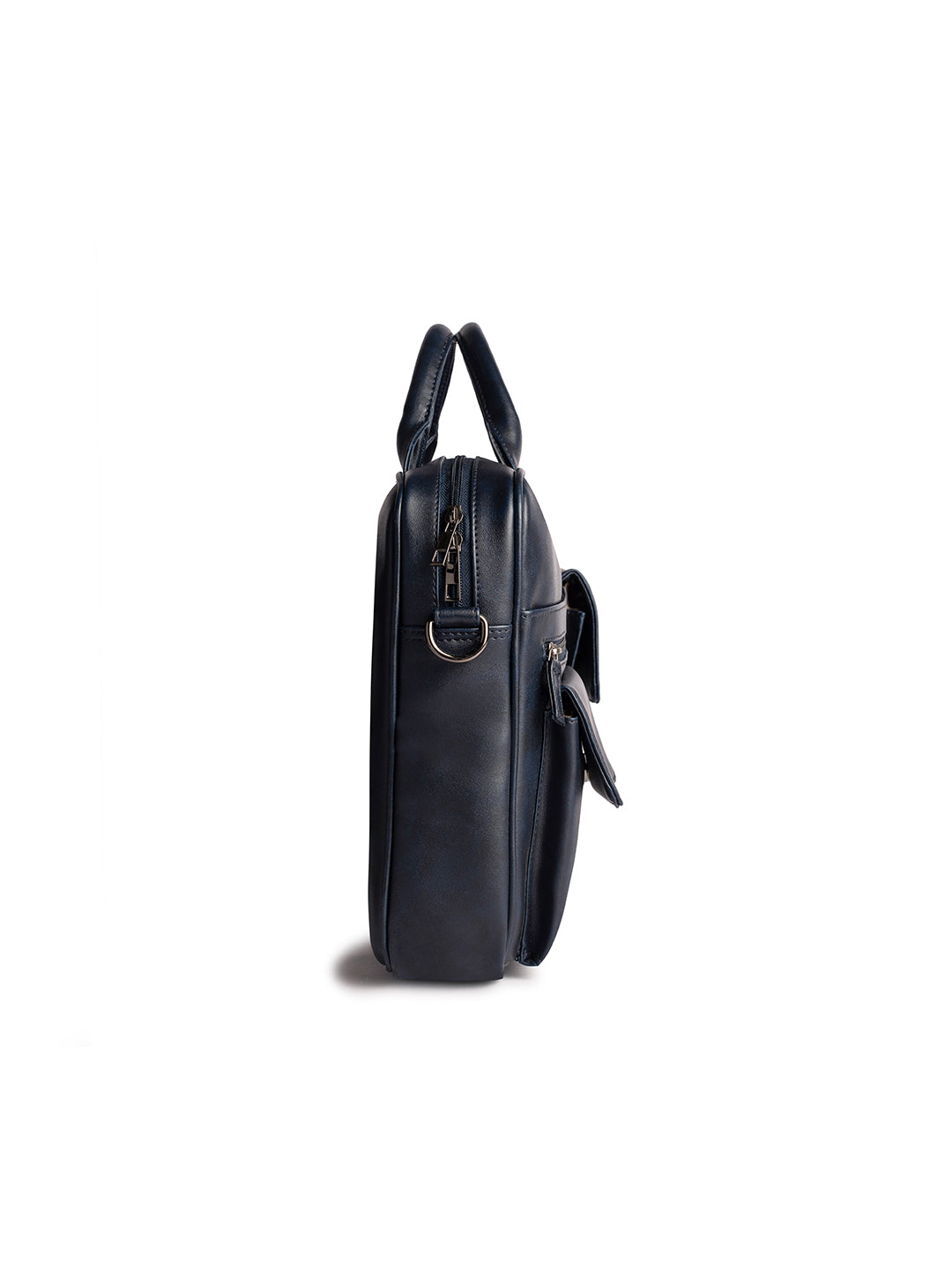 Gauge Machine 16" Navy Laptop Bag with Detachable Strap