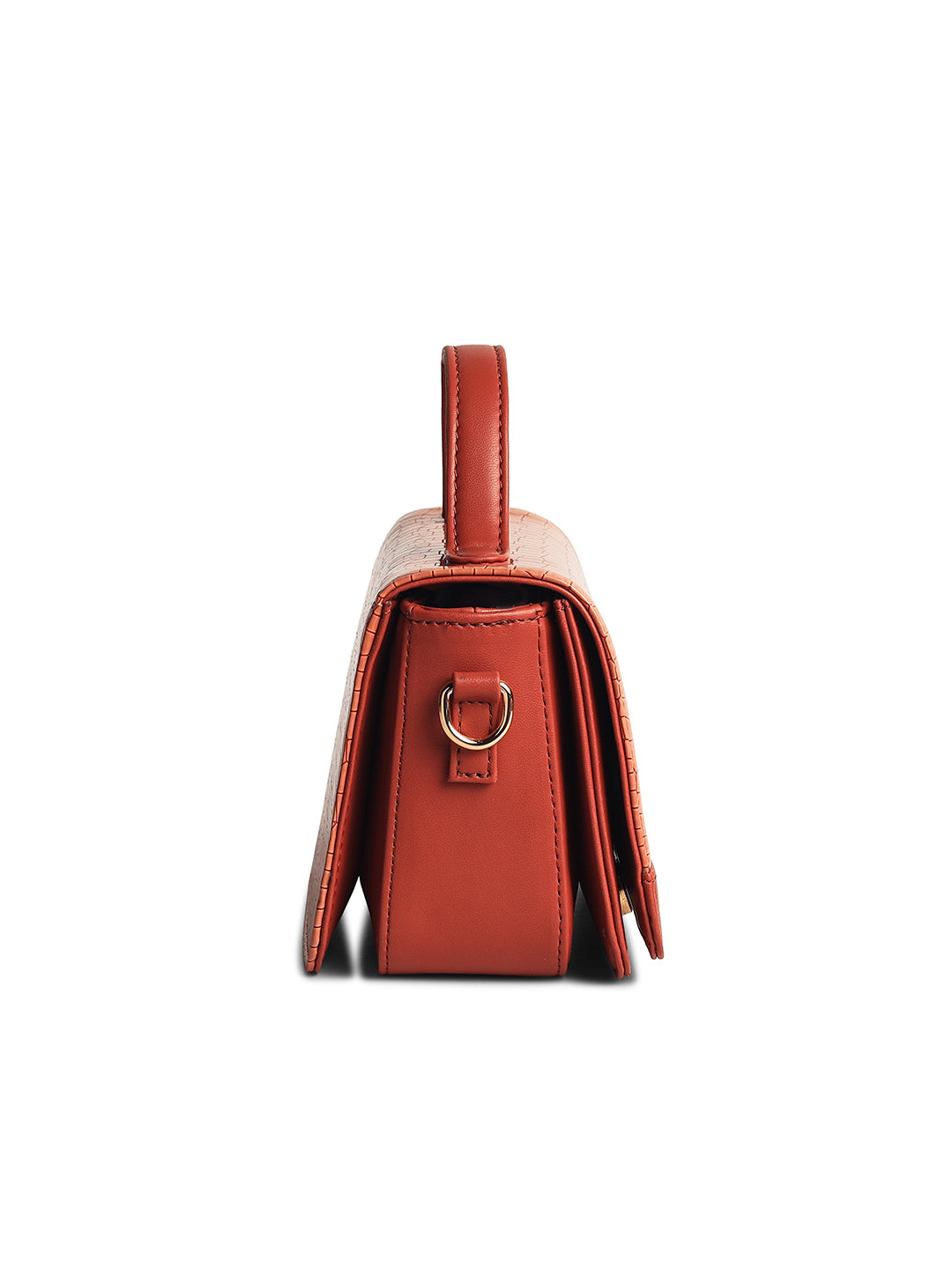 Gauge Machine Plush Nude Sling Hand Bag