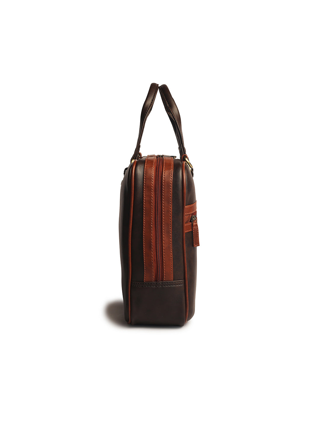 Gauge Machine 16" Brown Laptop messenger Bag with Detachable Strap