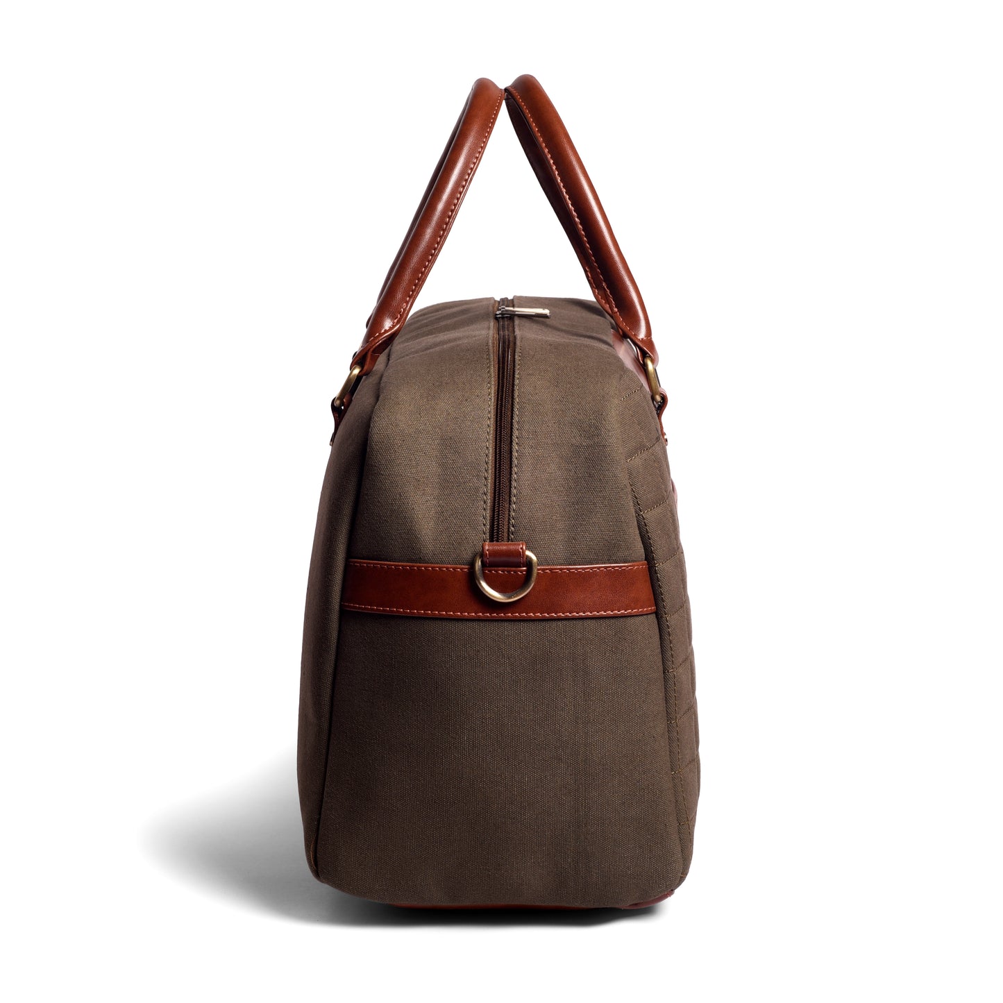 Gauge Machine Brown Haversack Duffle Bag
