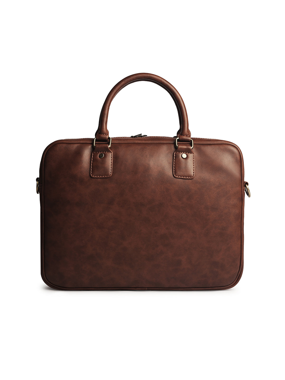 Gauge Machine 16" Brown Laptop Messenger Bag with Detachable Strap