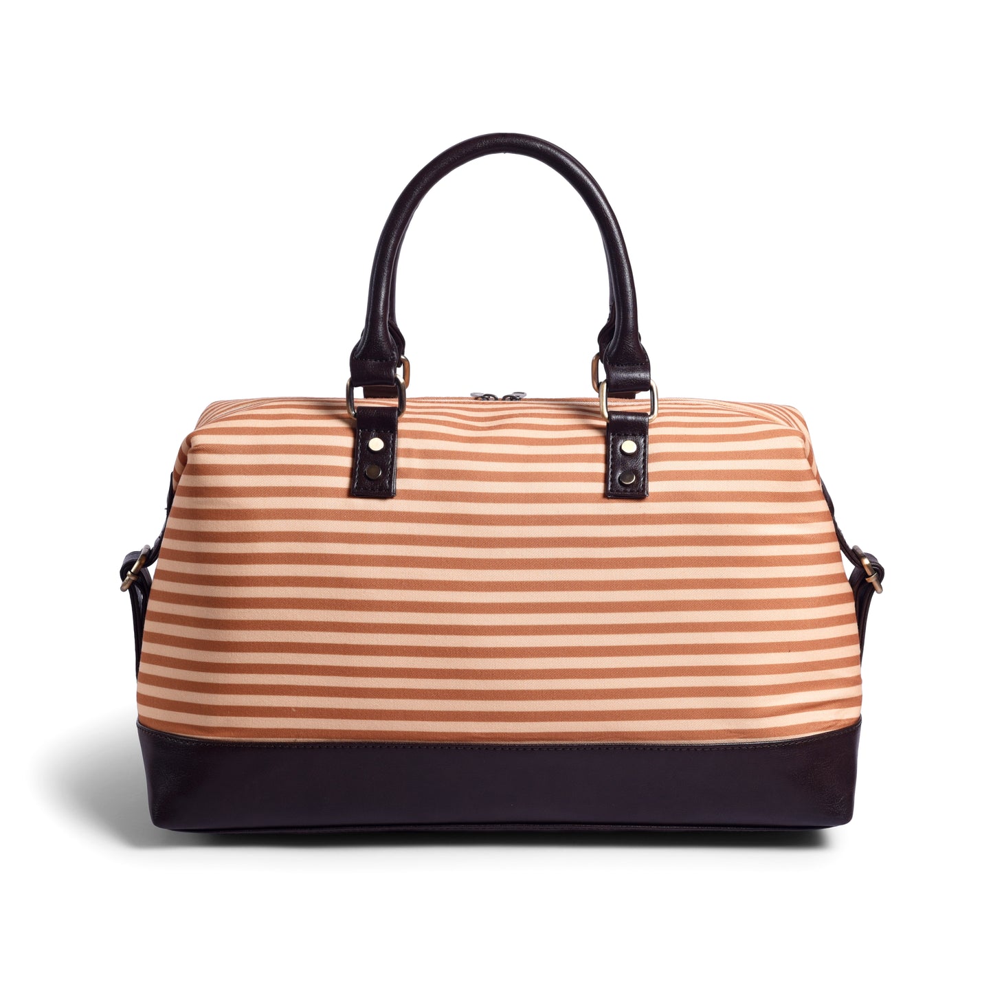 Gauge Machine Yellow Stripped Beach Duffle Bag