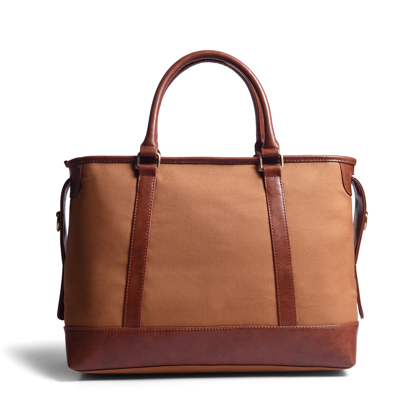 Gauge Machine Tan-Tote Duffle Bag