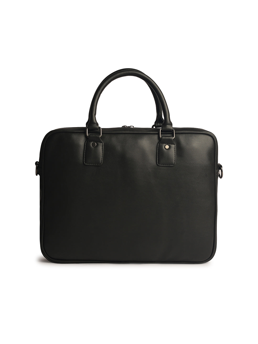 Gauge Machine 16" Black Laptop Messenger Bag with Detachable Strap