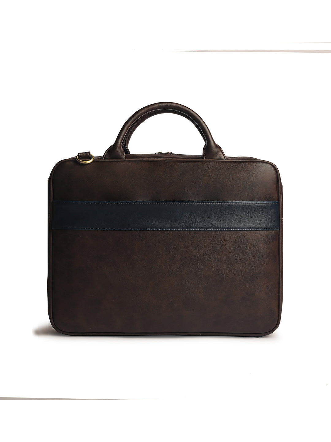 Gauge Machine 16" Brown Appointee Laptop Bag with Detachable Strap