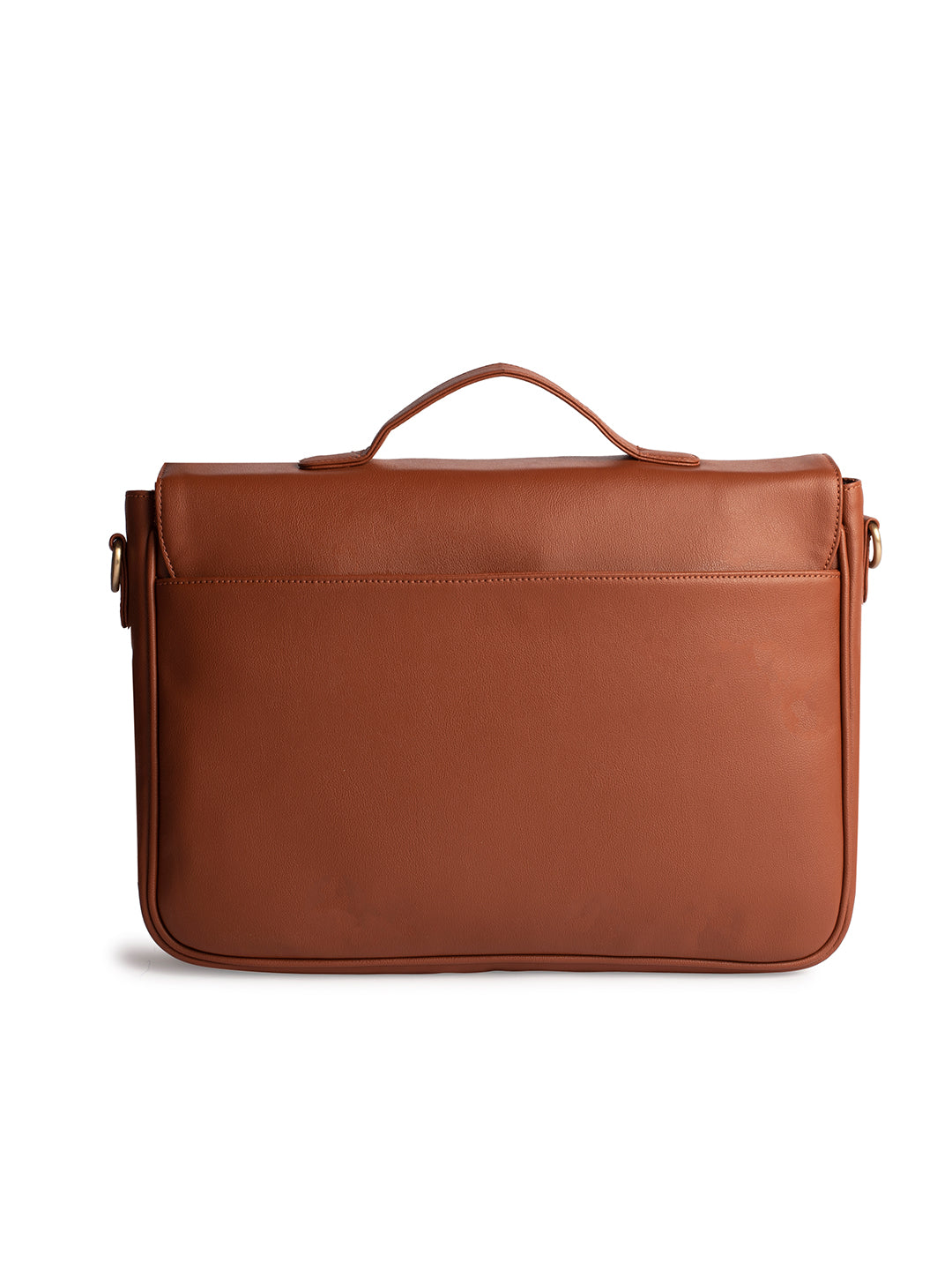 Gauge Machine 16" Camel Laptop messenger Bag with Detachable Strap