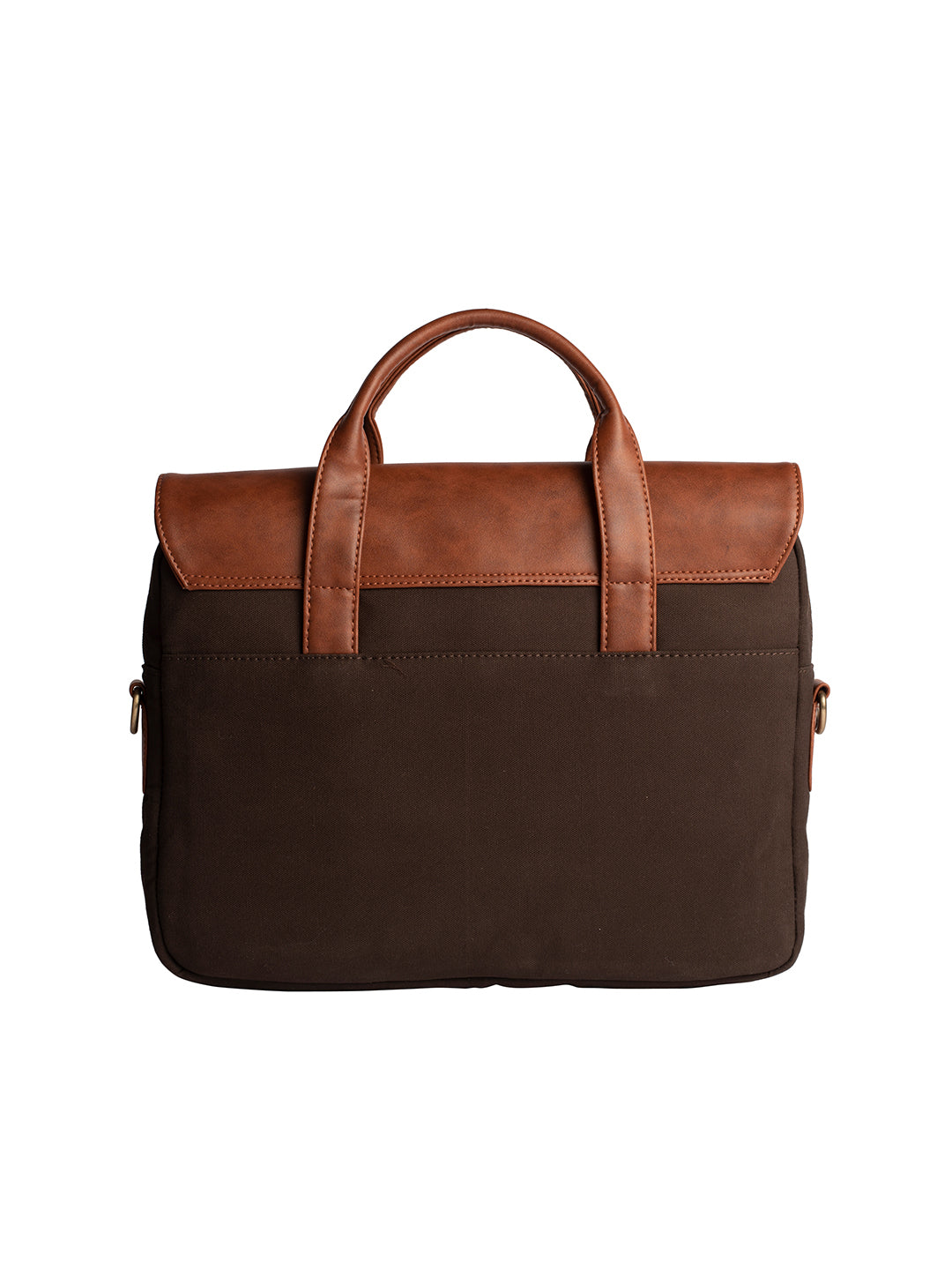 Gauge Machine 16" Brown Laptop Bag with Detachable Strap