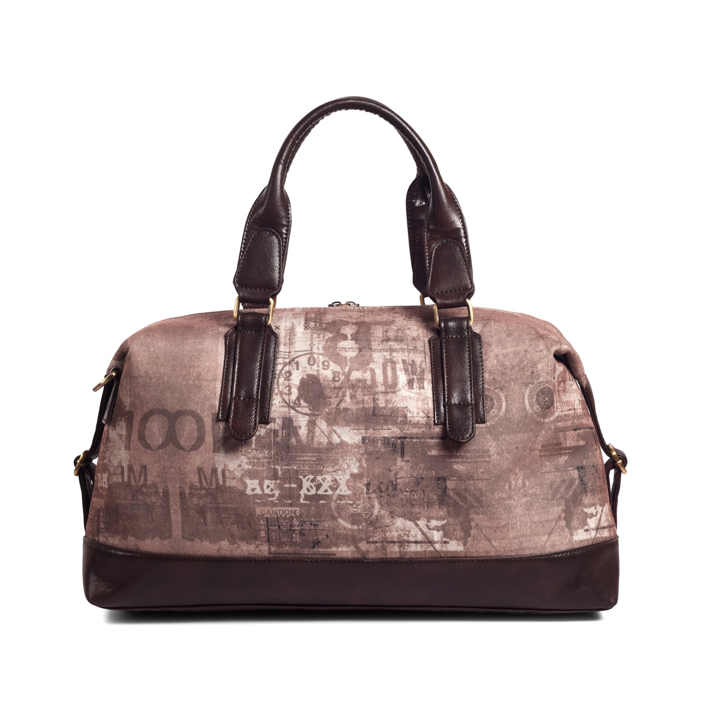 Gauge Machine Brown Duffle Day Bag