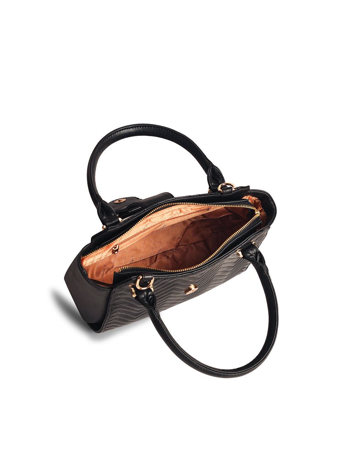 Gauge Machine Black Lumin Luxe Sling Bag