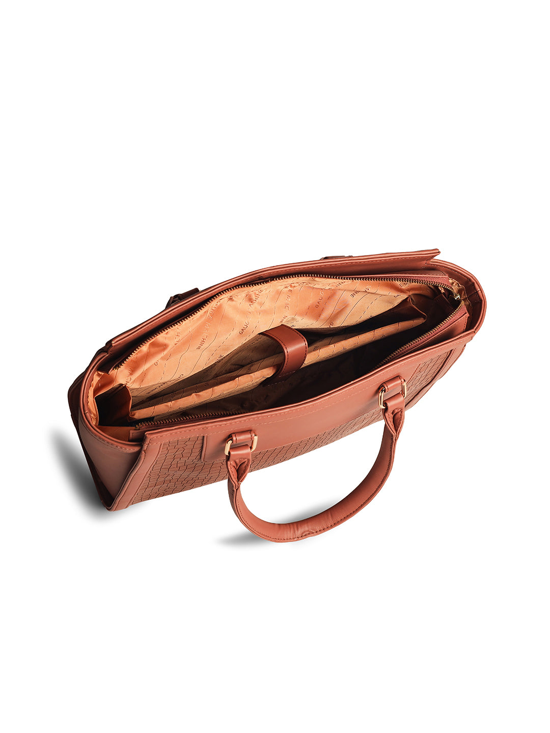 Tan Celestial Charm Hand Bag