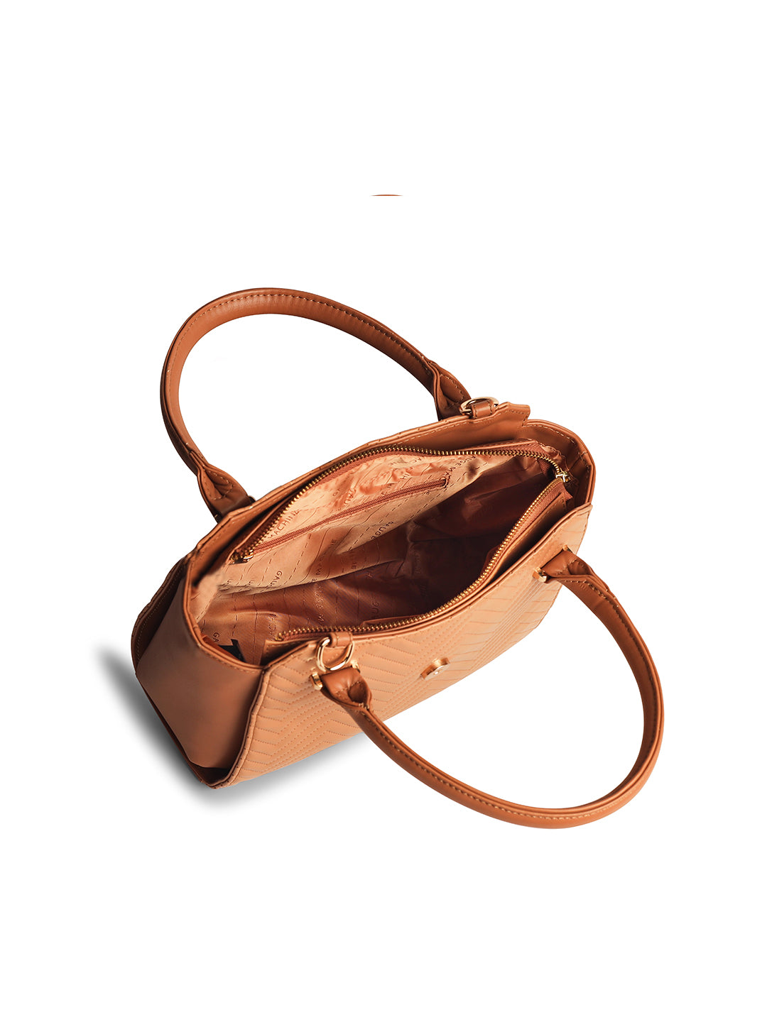Gauge Machine Beige Lumin Luxe Sling Bag
