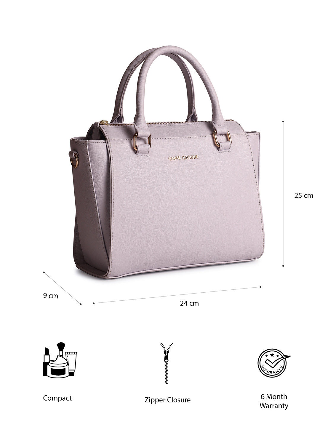 Noir Lavender Handbag