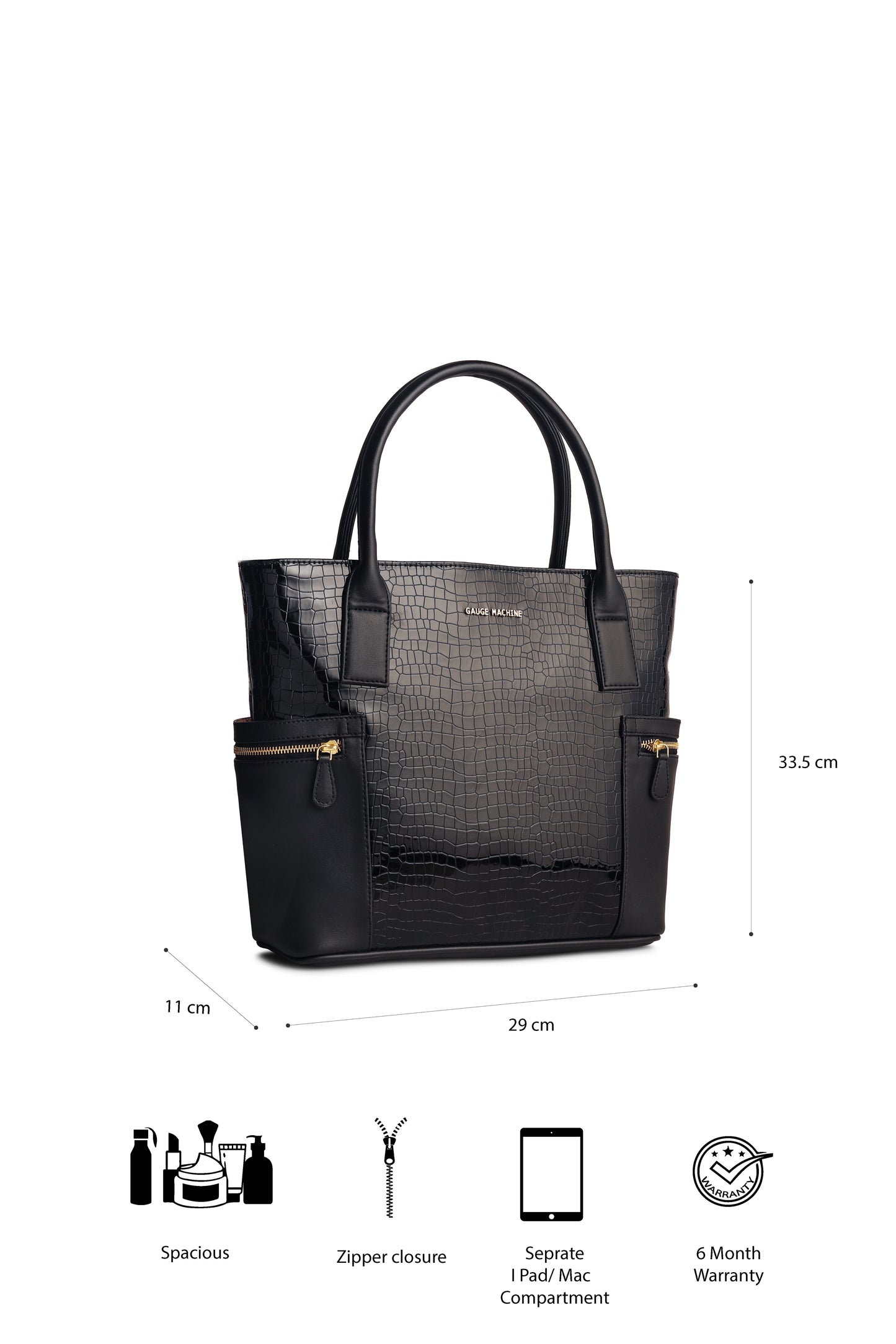 Gauge Machine Divine Dynasty black Tote Bag