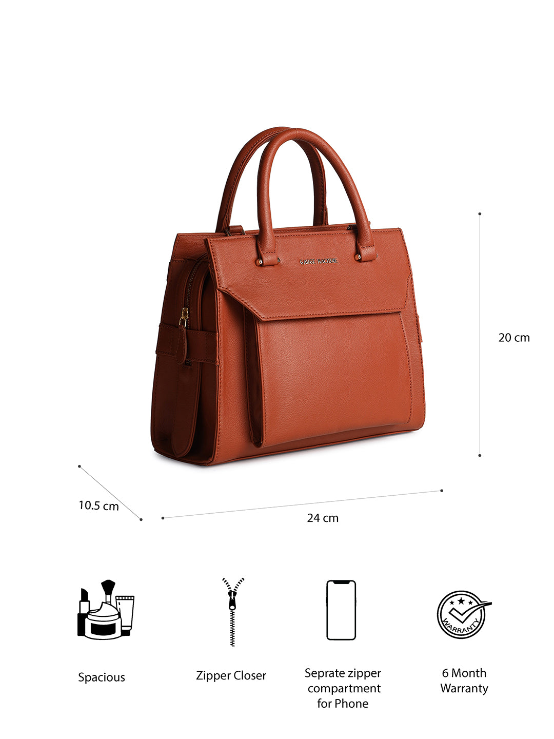 Tan Urbane Bliss Handbag