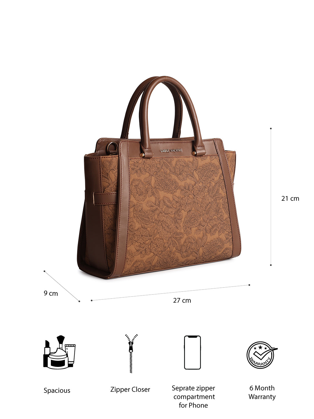 Brown Stellar Handbag