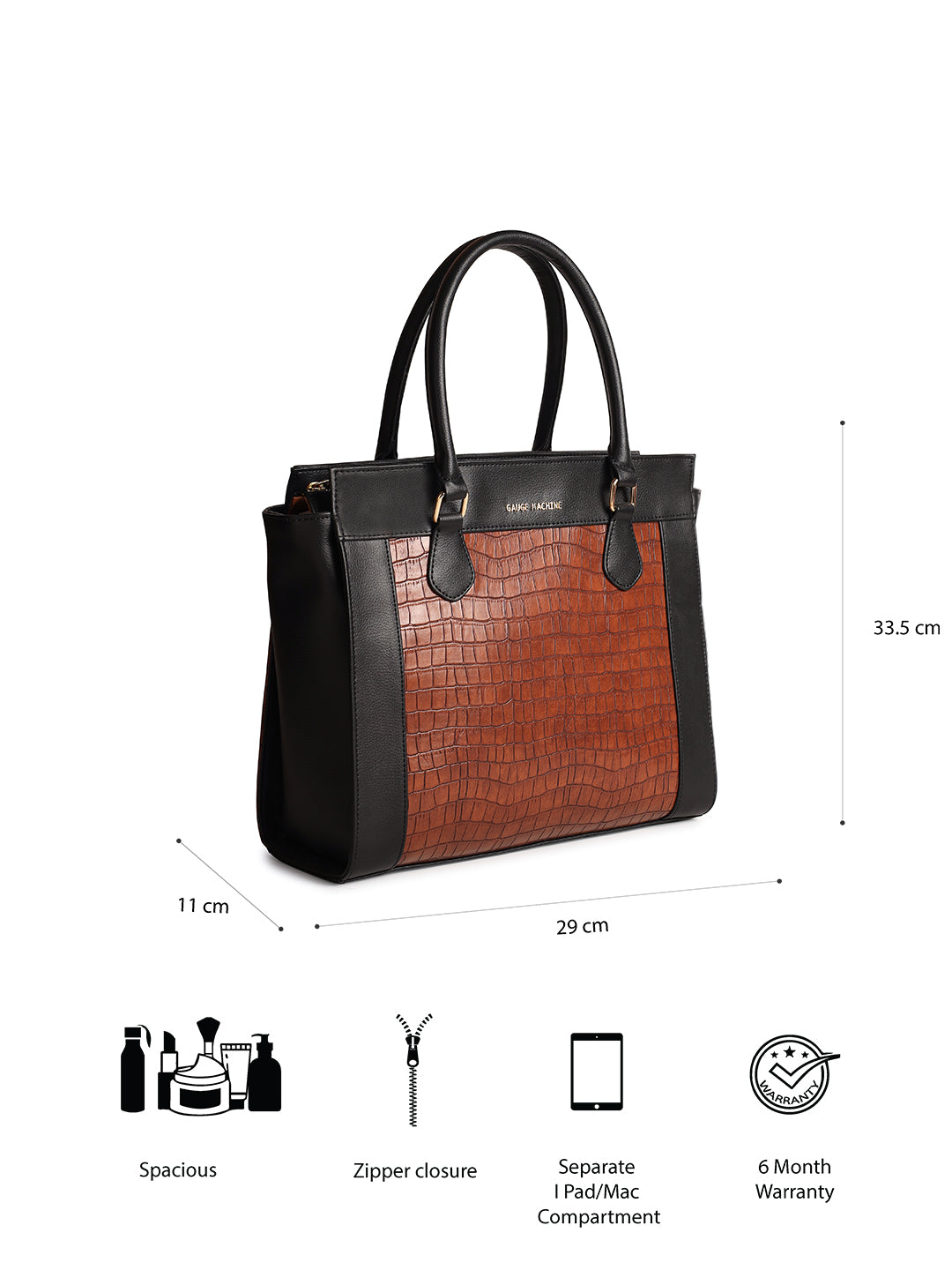Black Adore Tote Bag