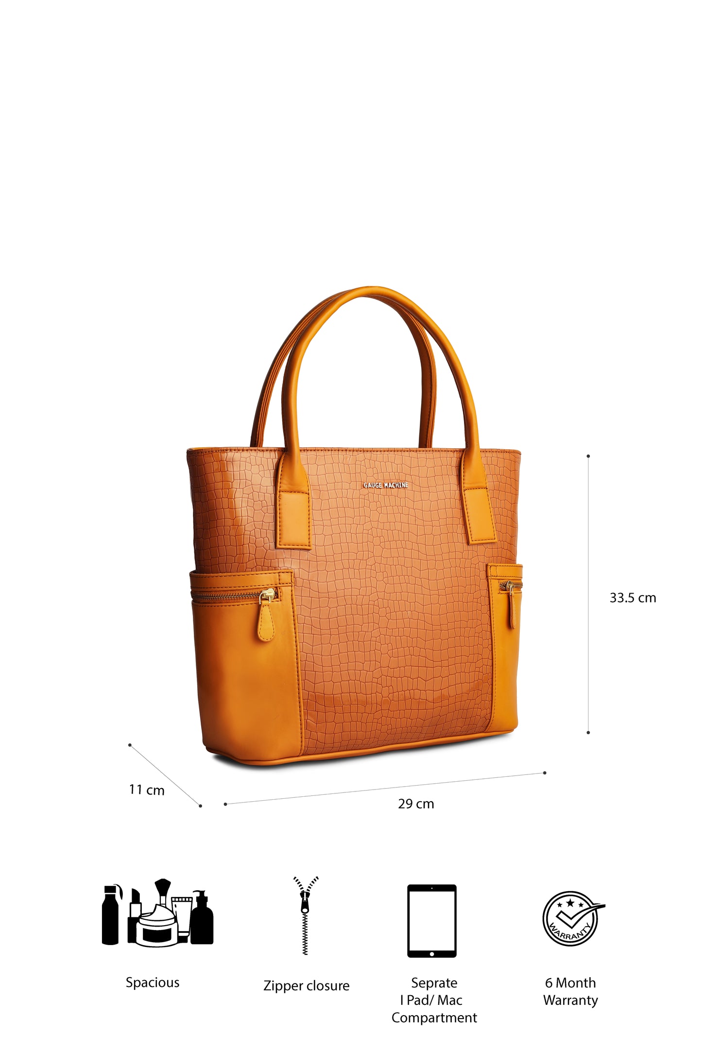 Gauge Machine Divine Dynasty Tan Tote Bag