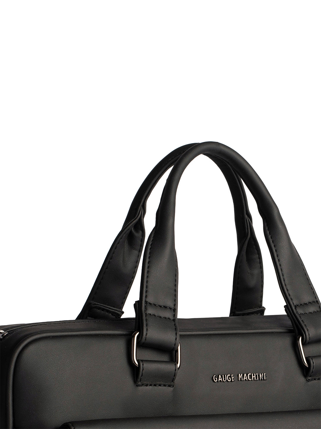 Gauge Machine 16" Black Laptop Bag with Detachable Strap