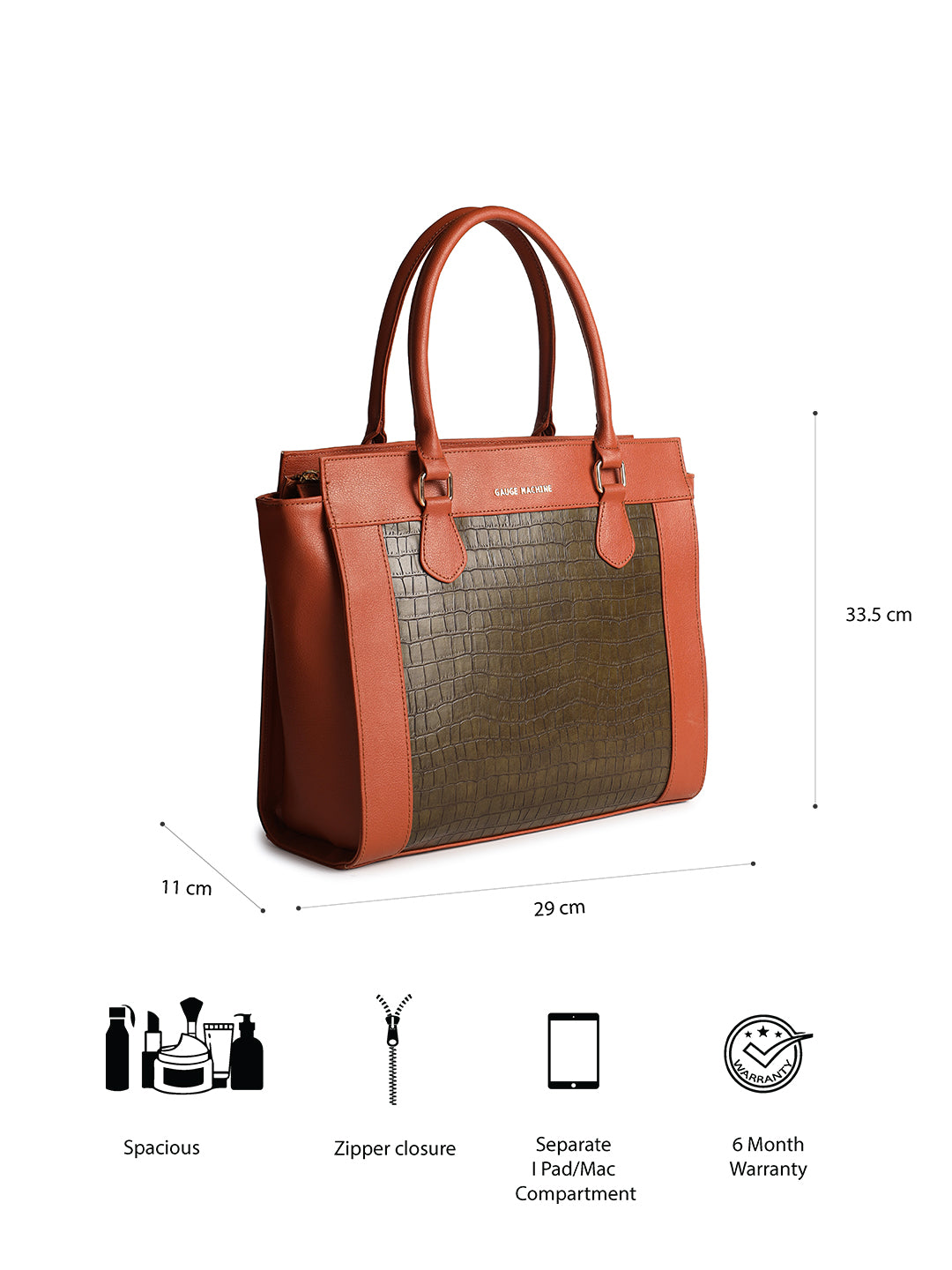 Tan Adore Tote Bag