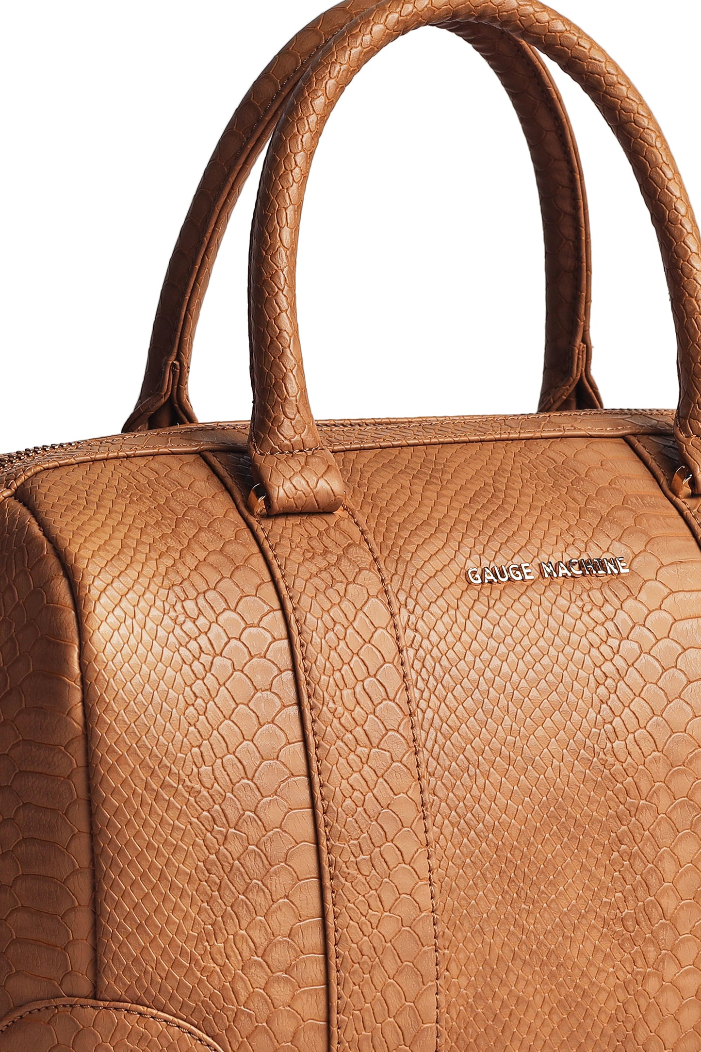 Gauge Machine Beige Lounge Bowling Handbag Bag
