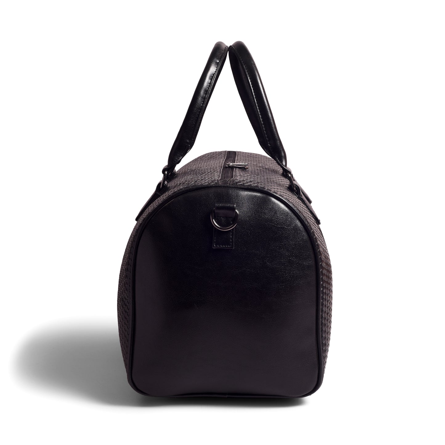 Gauge Machine Black Weave Duffle Bag