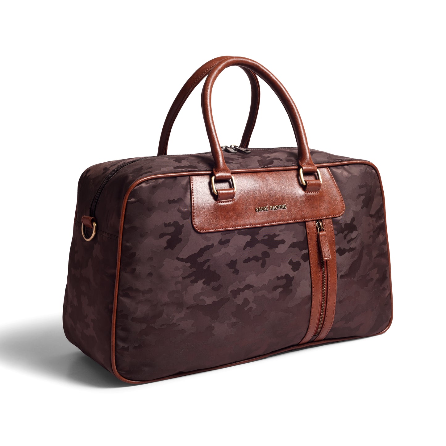 Gauge Machine Brown Camouflage Saddle Bag