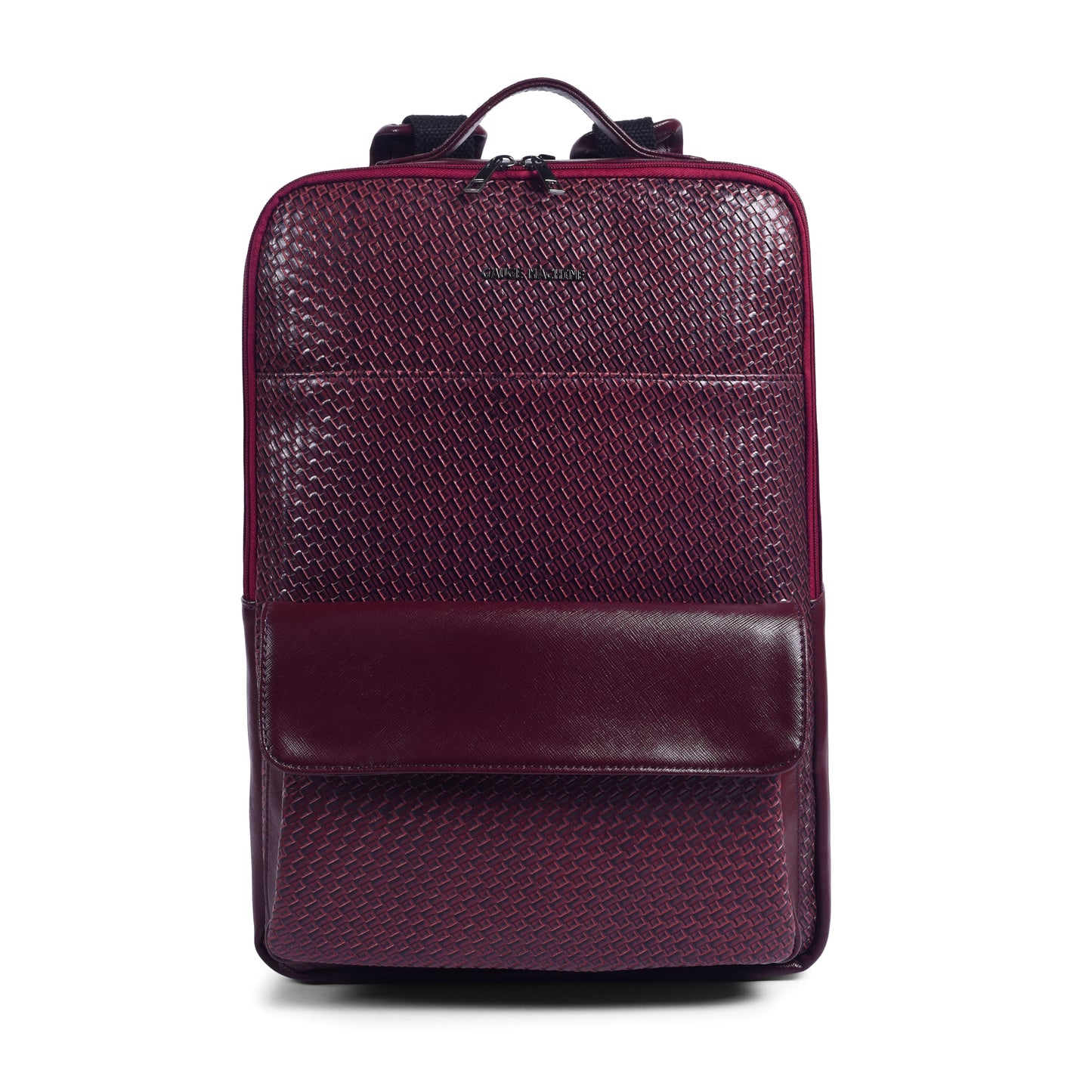 Gauge Machine Wine-Weave Backpack