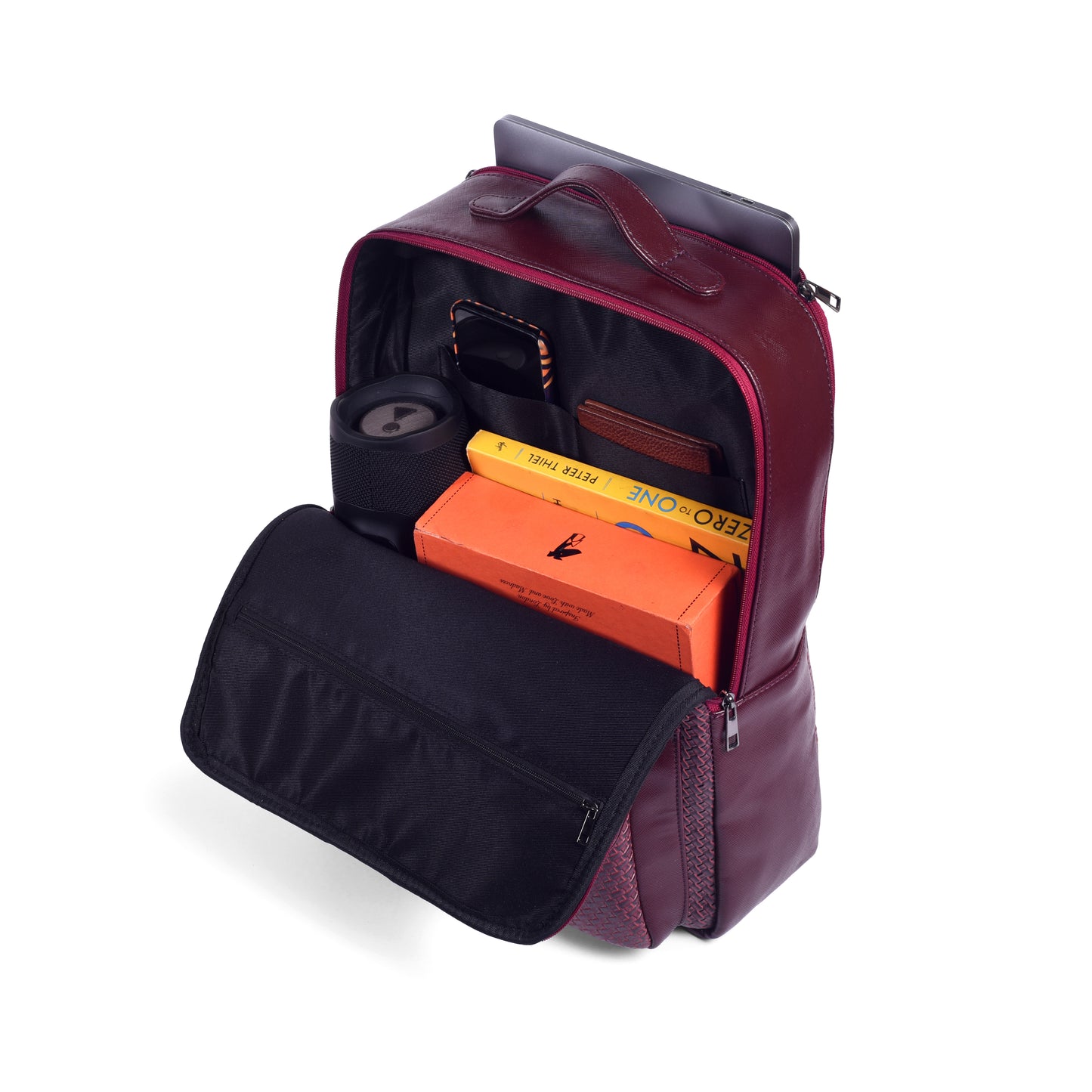 Gauge Machine Wine-Weave Backpack