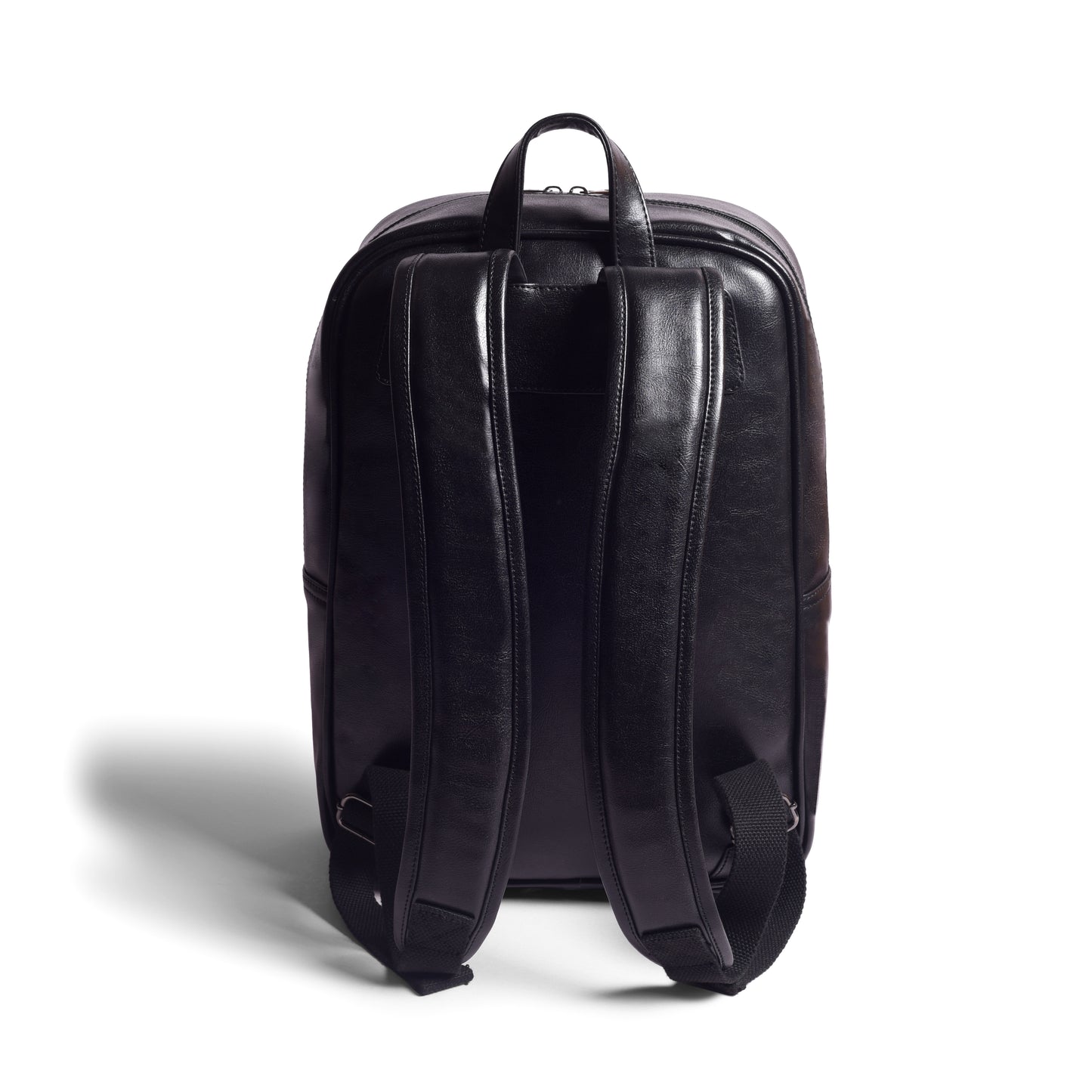 Gauge Machine Black Backpack with Front Pocket