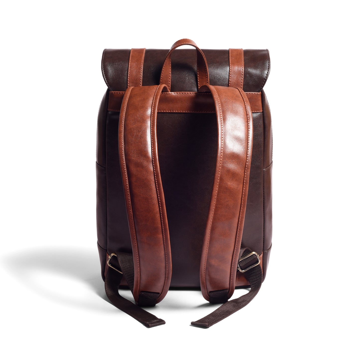 Gauge Machine Dark Brown Travel Backpack with Laptop Compartment