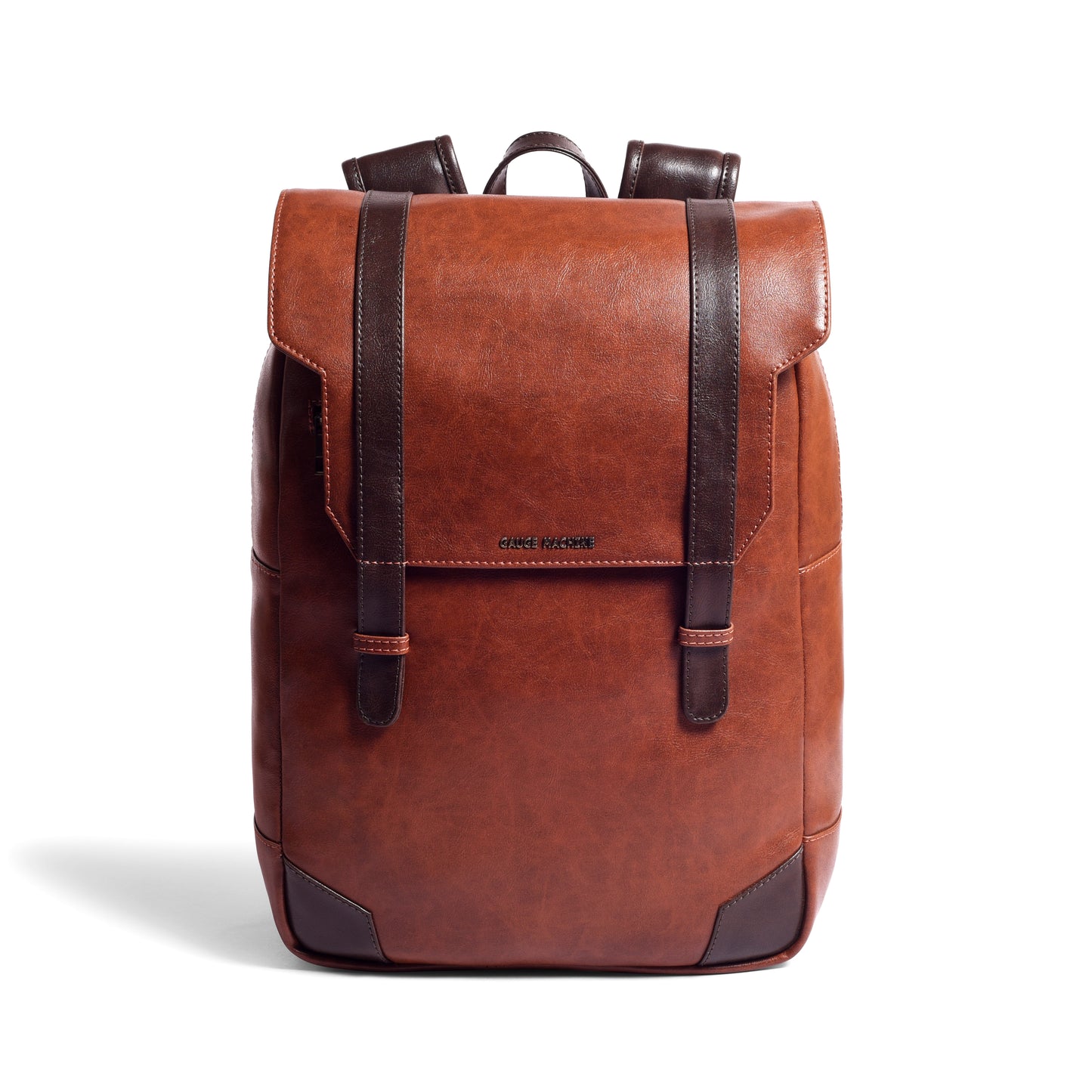 Gauge Machine Tan Travel Back with Laptop Compartment