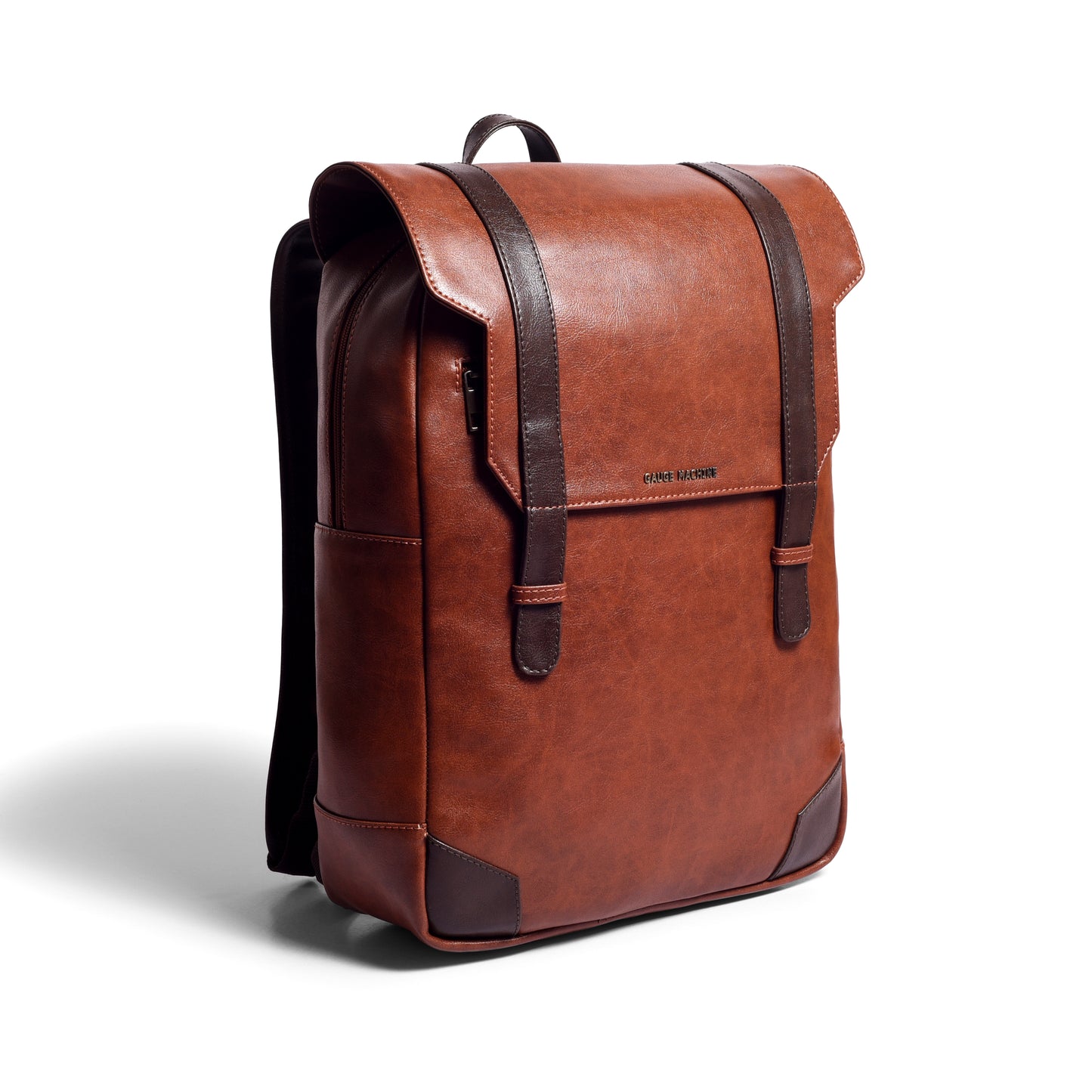 Gauge Machine Tan Travel Back with Laptop Compartment