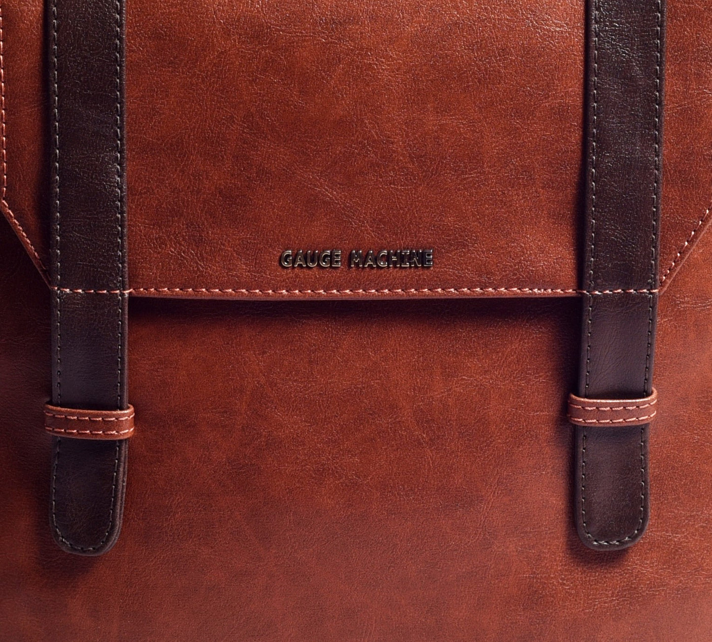 Gauge Machine Tan Travel Back with Laptop Compartment