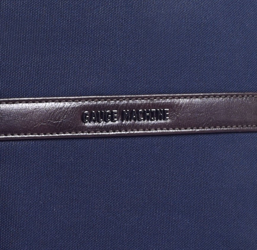 Gauge Machine Blue Backpack with Front Sleeve