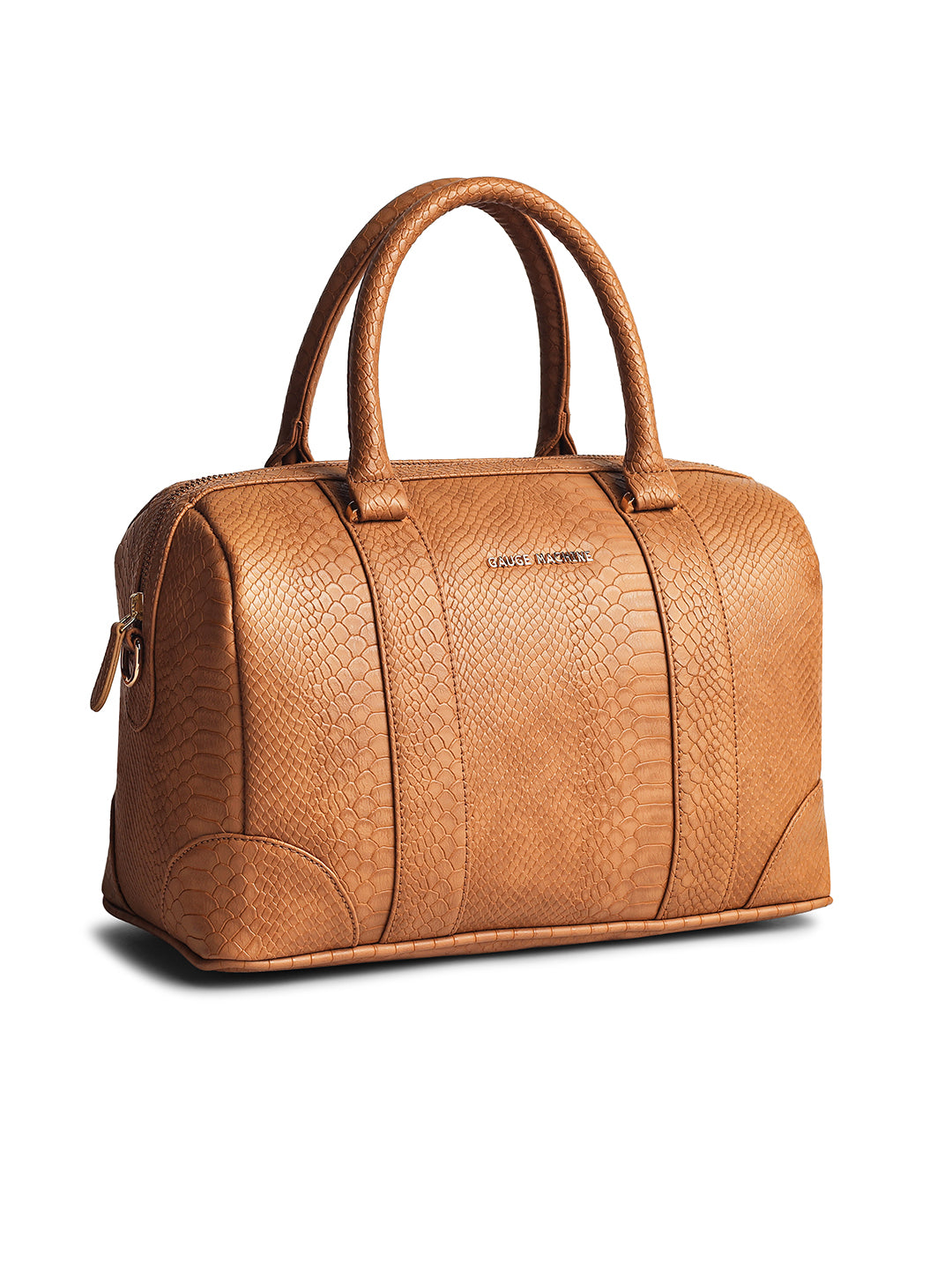Gauge Machine Beige Lounge Bowling Handbag Bag