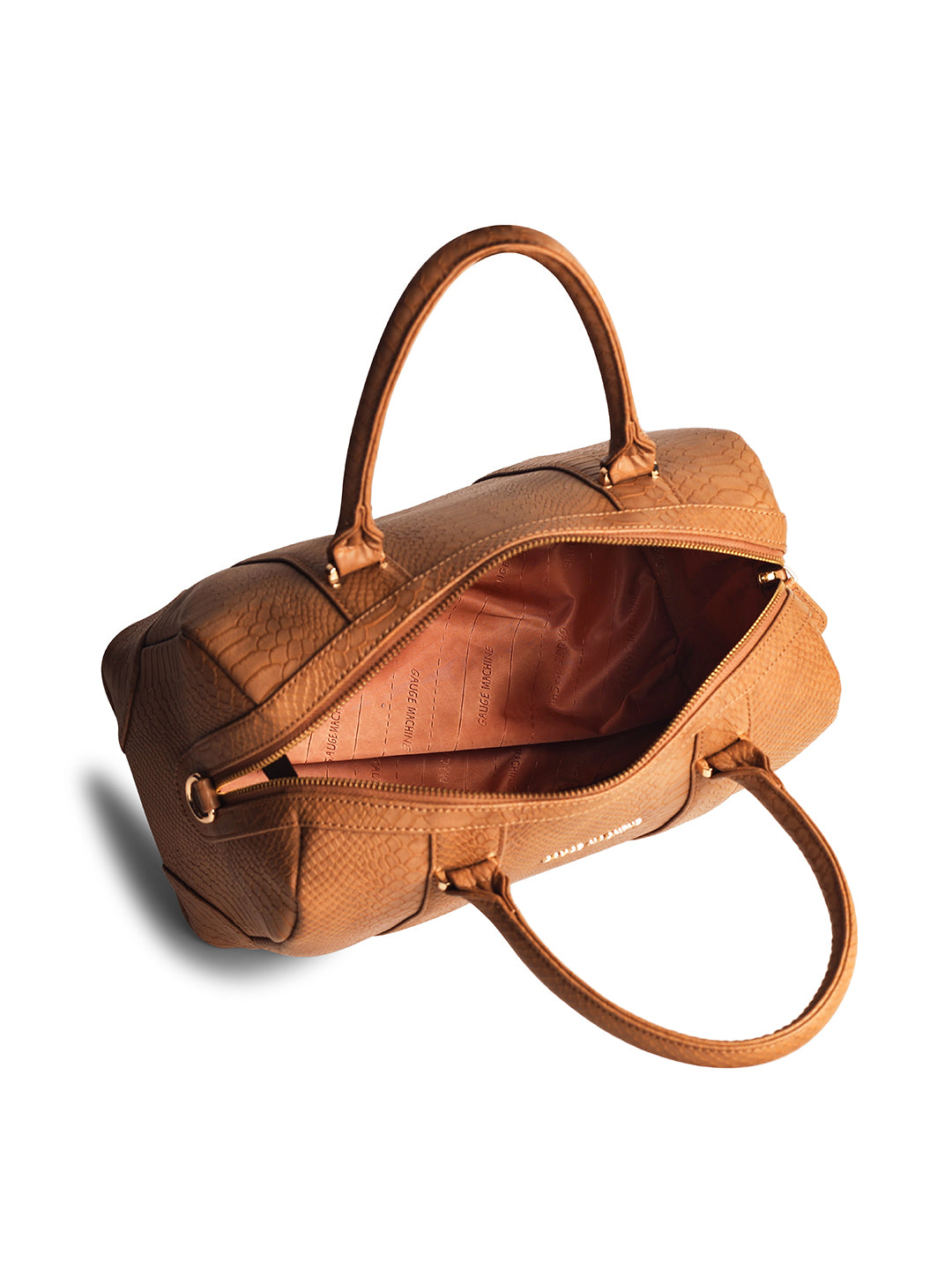 Gauge Machine Beige Lounge Bowling Handbag Bag
