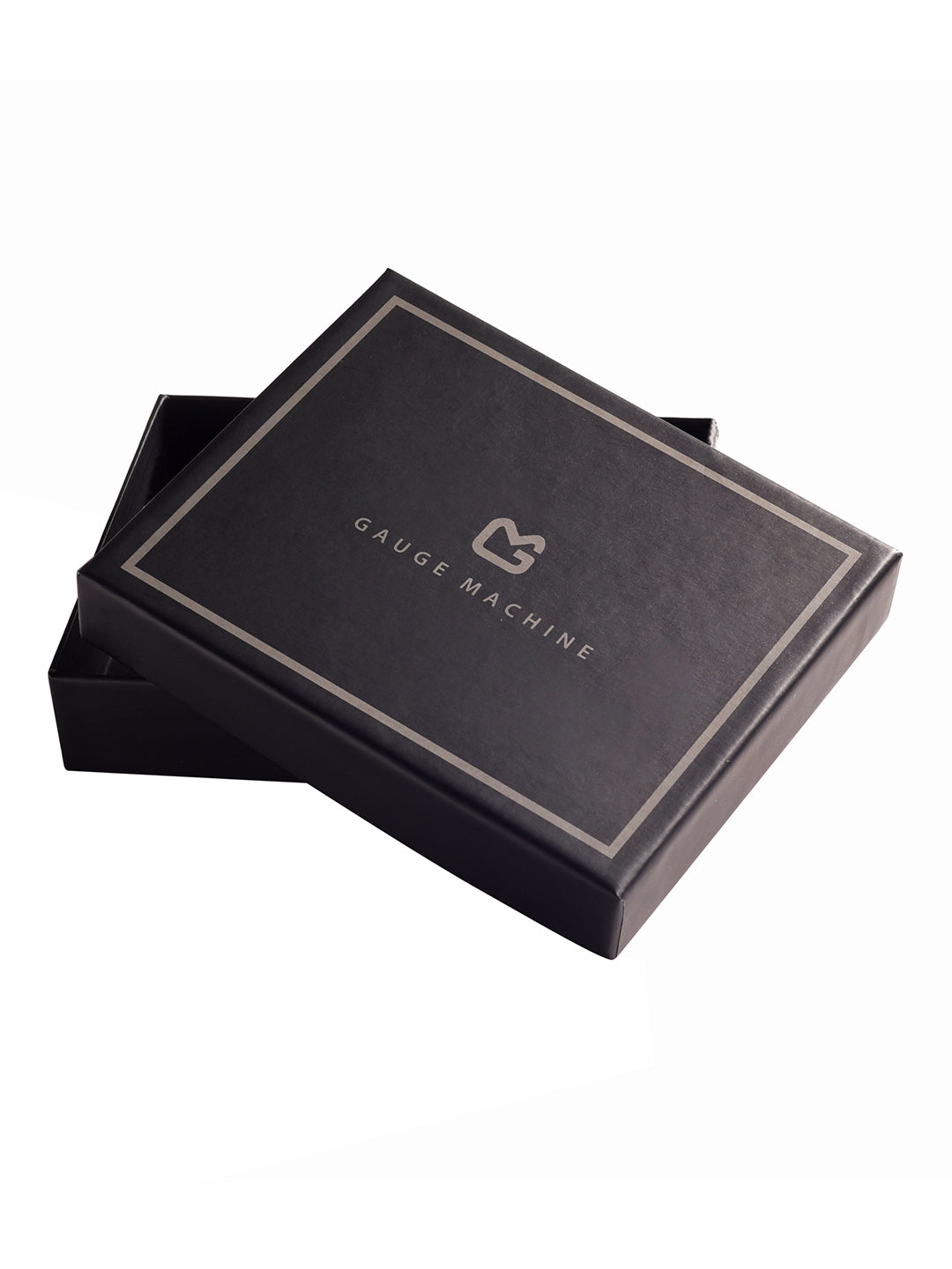 Black nad Navy Colour Block Bi-fold wallet