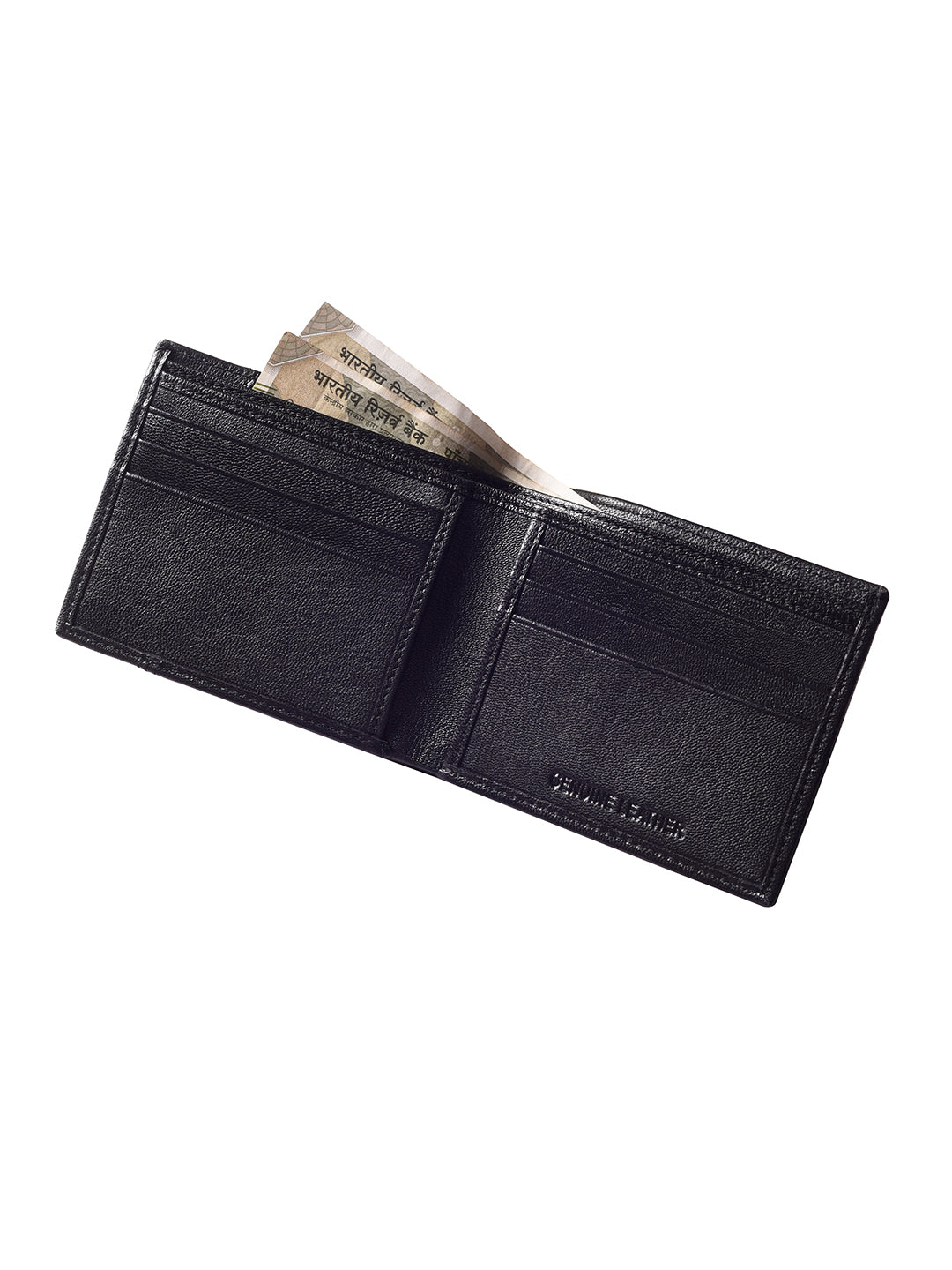 Classic black Bi-fold wallet