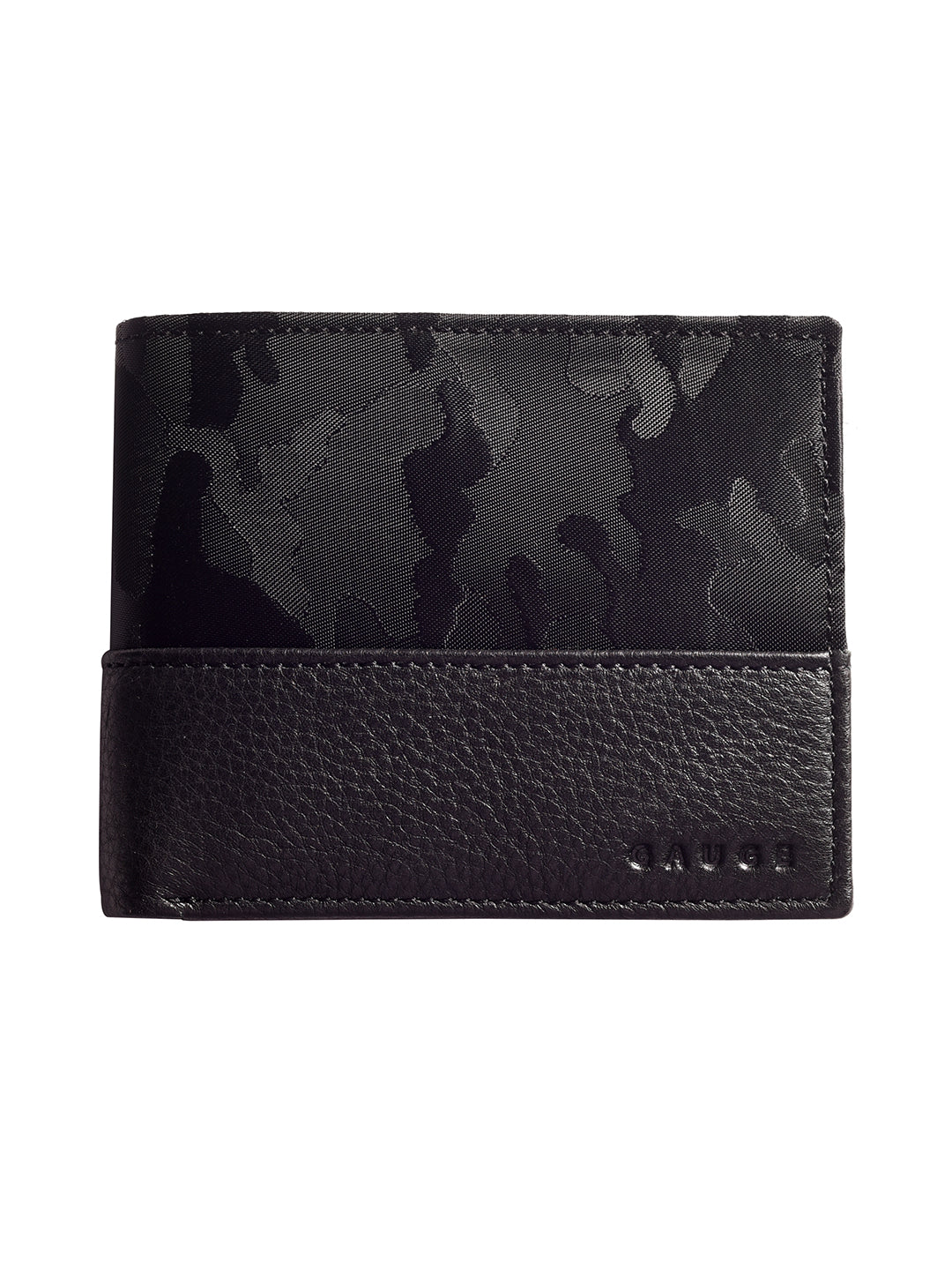 Black Camouflage Bi-fold wallet