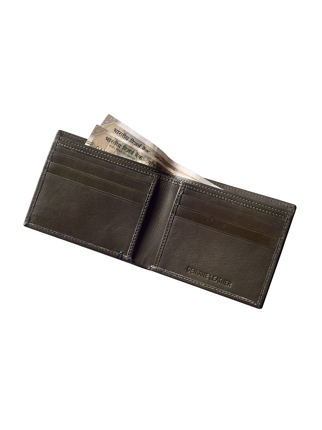 Olive colour Bi-fold wallet
