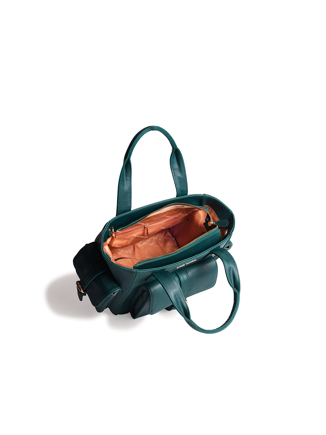 Green Odyssey Organizer Handbag
