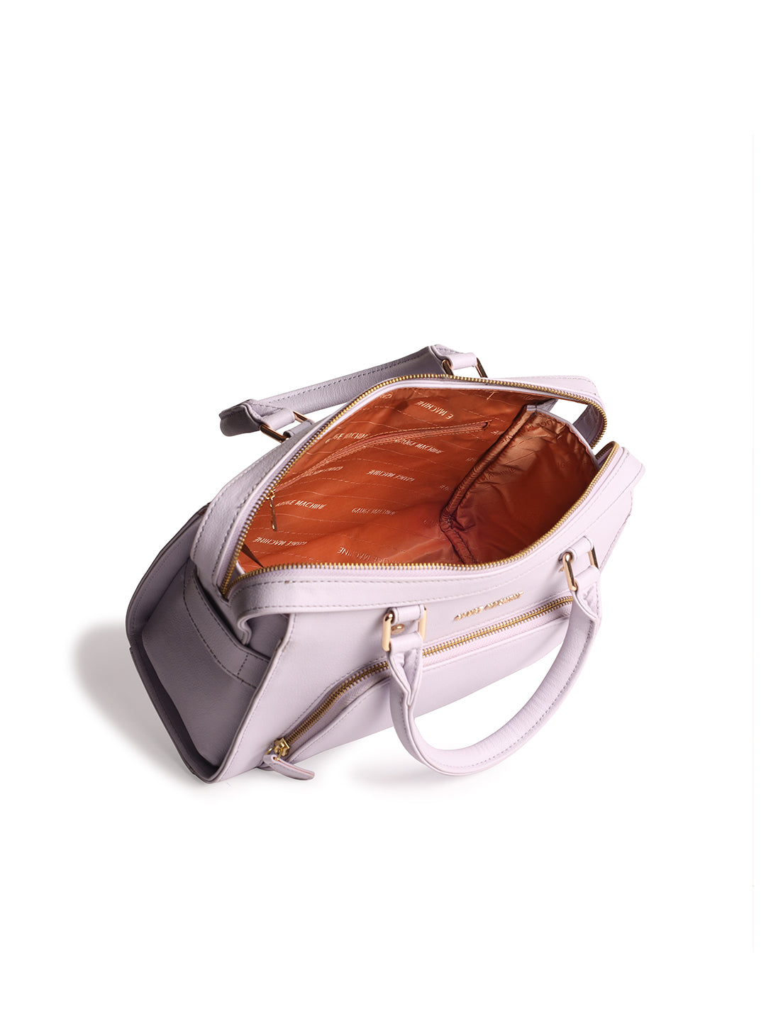 Urban Elegance Lavender Bowling Handbag