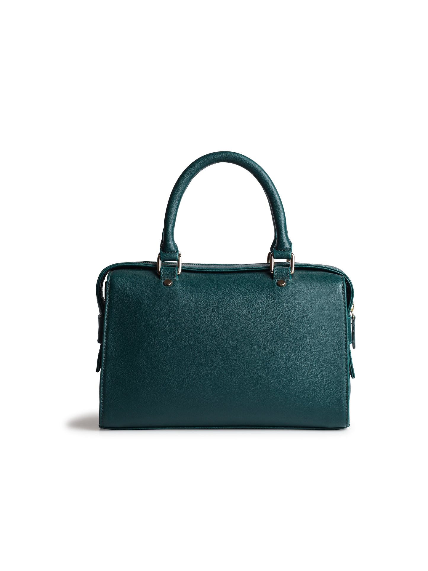 Urban Elegance Green Bowling Handbag